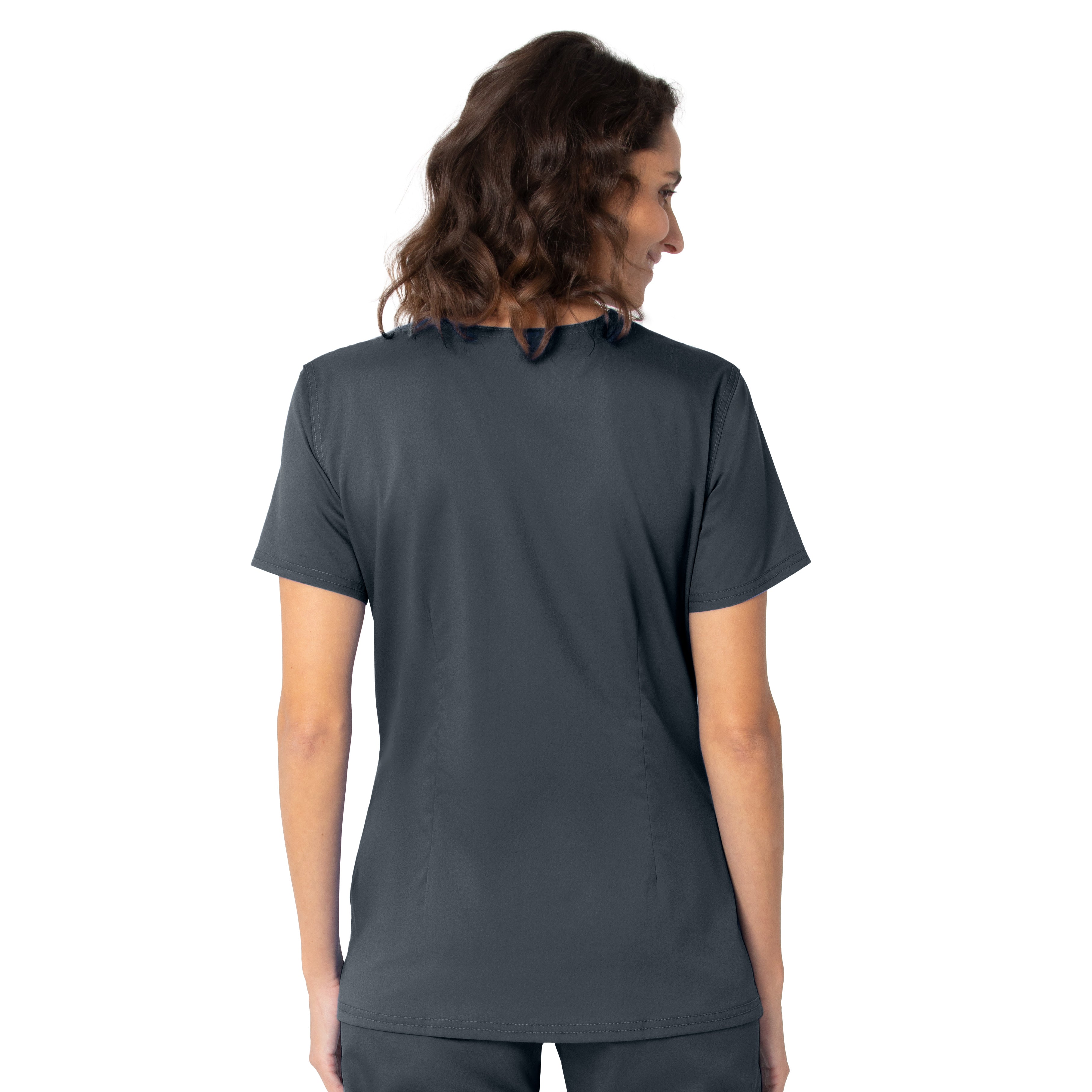 Landau Women's Modern V-Neck Proflex Tunic Top, Sizes XXS - XL