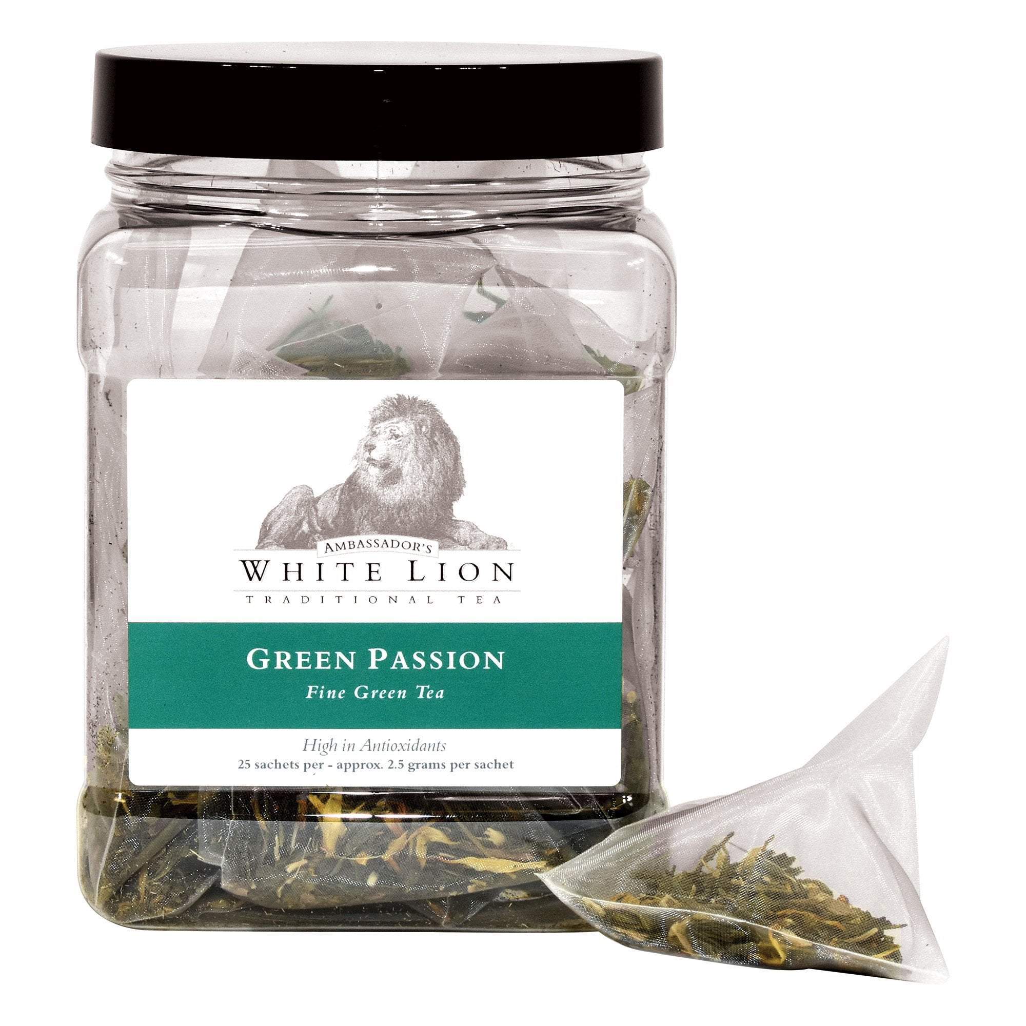 White Lion Premium Green Passion Floral Tea Blend
