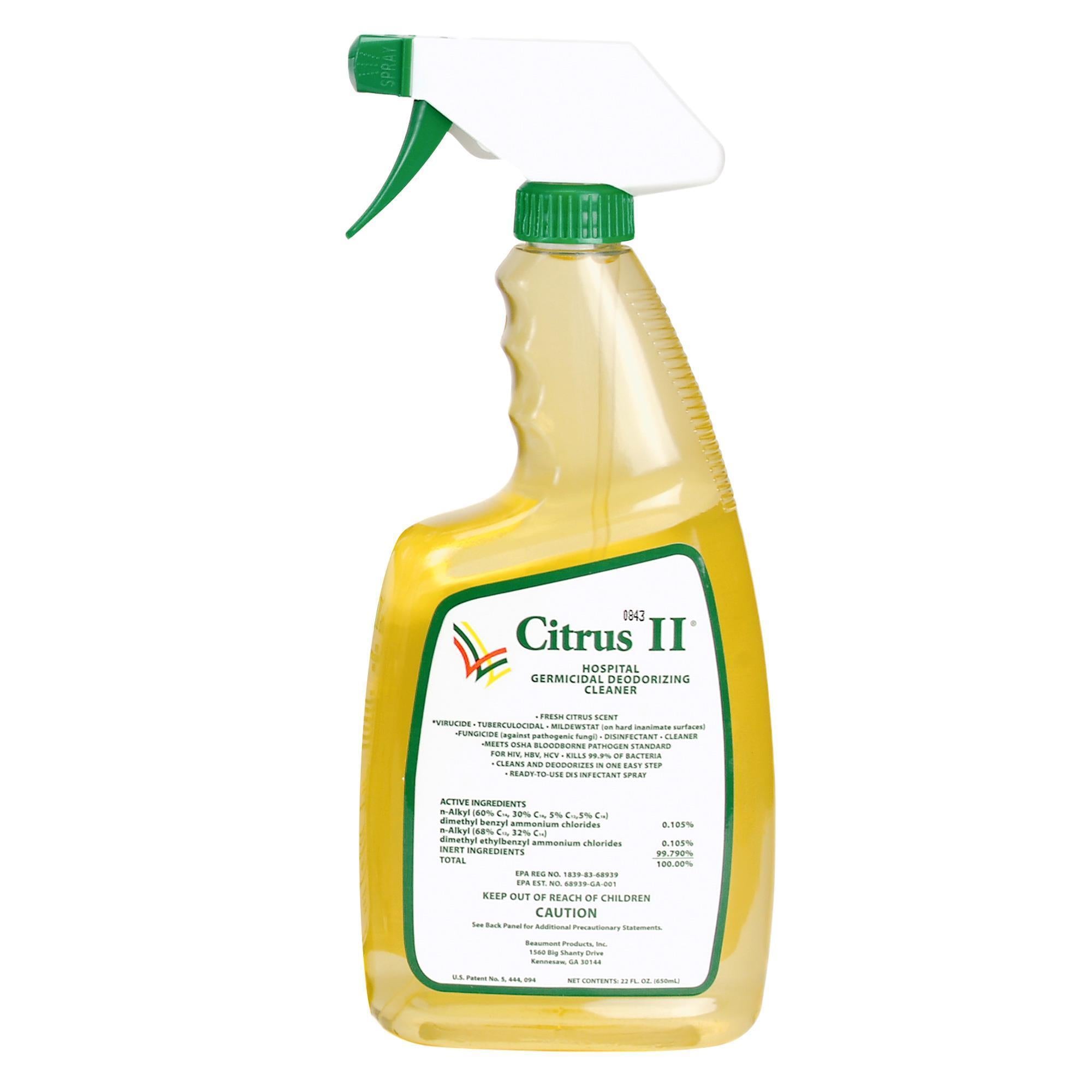 Citrus II Germicidal Cleaner - A Powerful Hospital - Grade Disinfectant