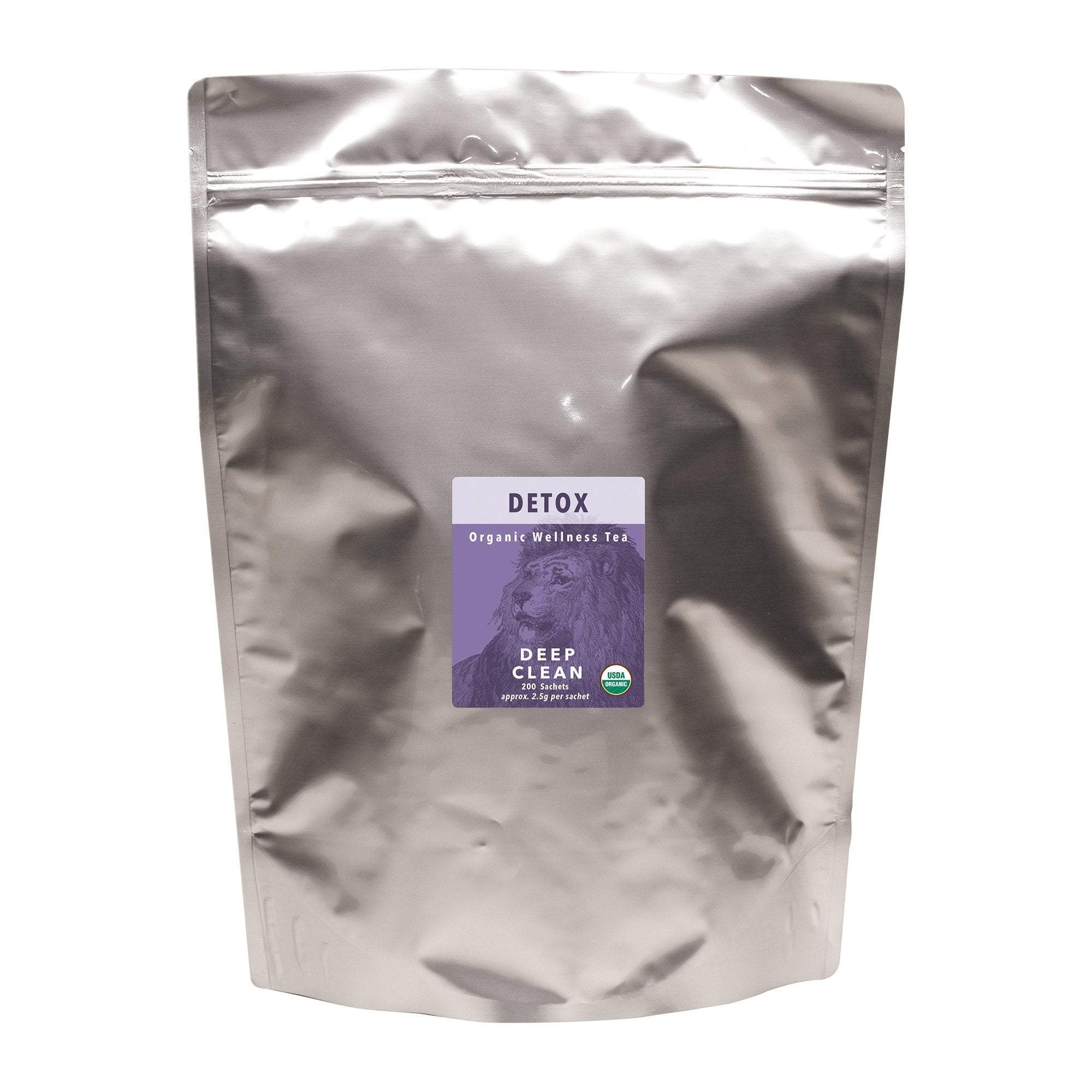 Detoxifying Deep Clean White Lion Herbal Tea Blend