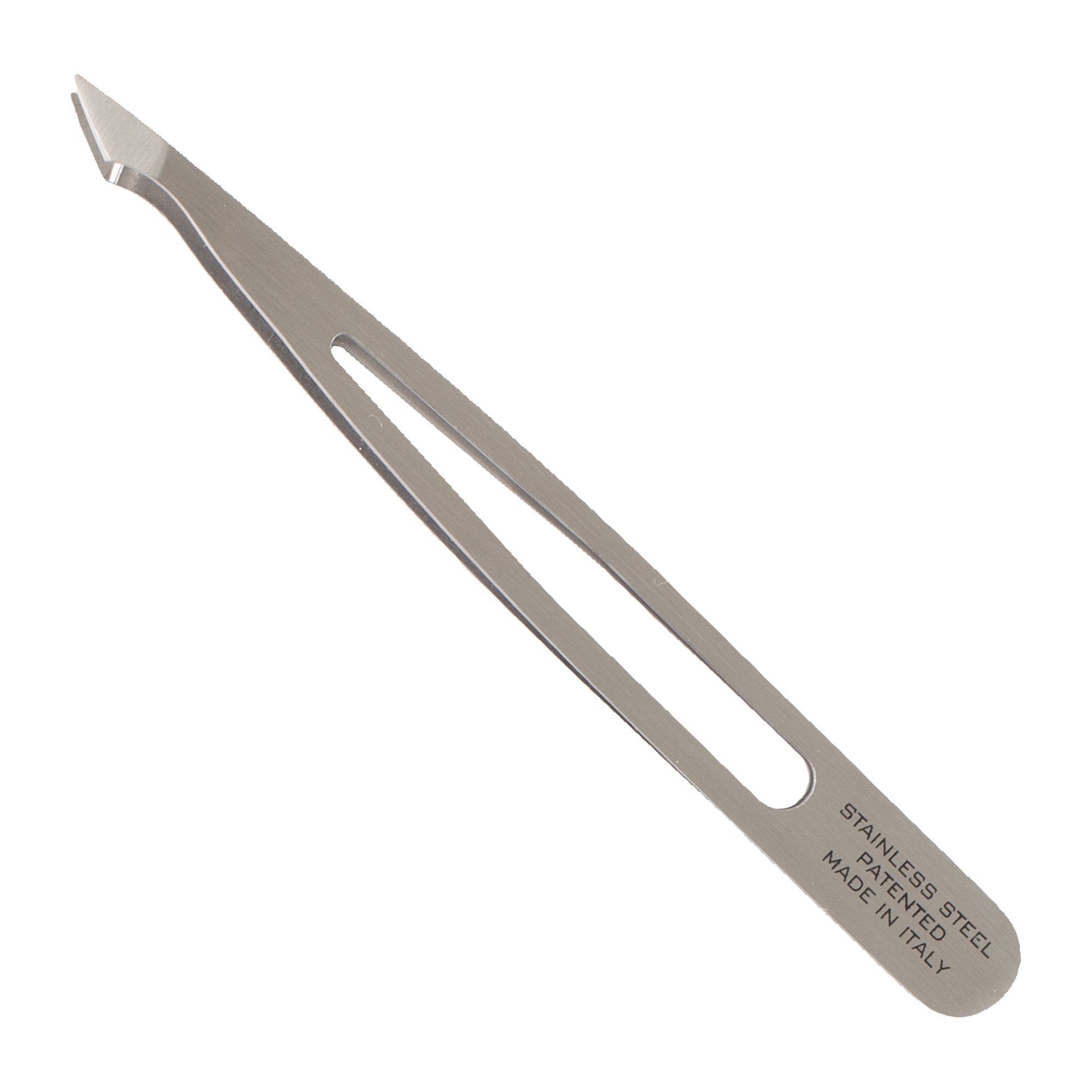 Ultra Premium Professional Combination Tip Stainless - Steel Eyebrow Tweezers for Hair Removal