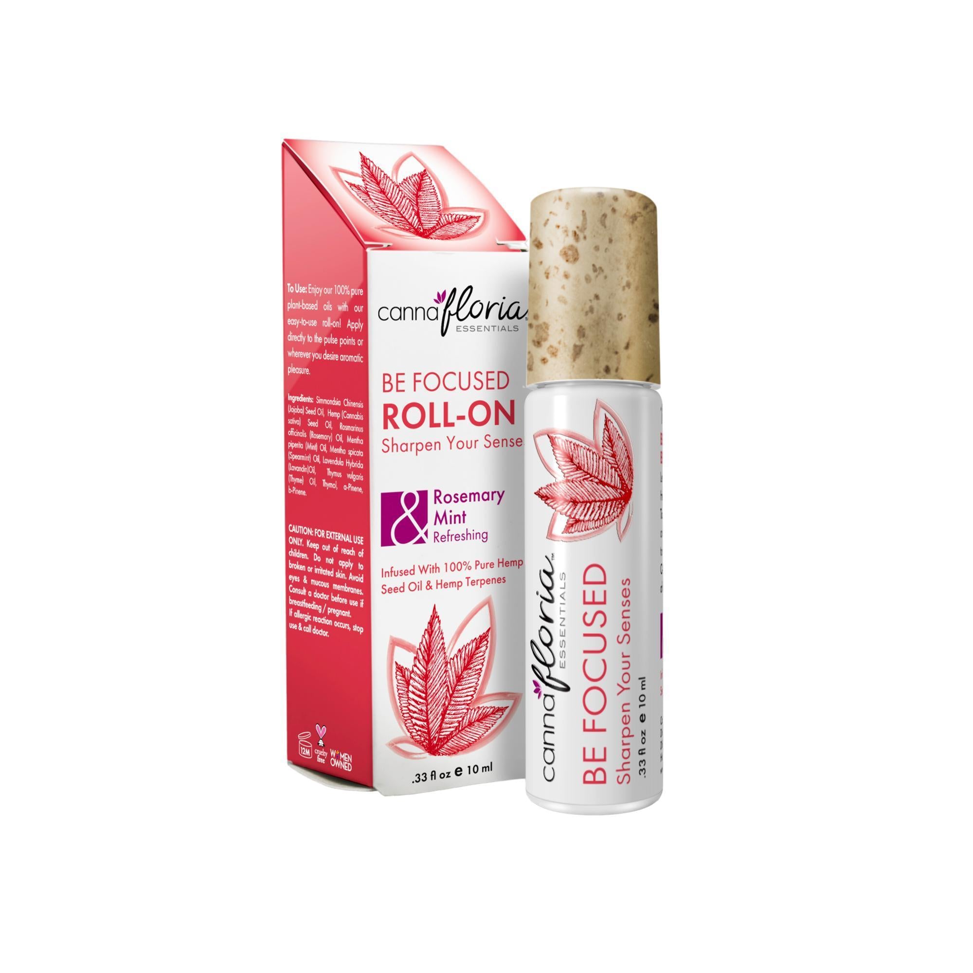 Cannafloria Aromatherapy Roll - On with 7 Enchanting Scents