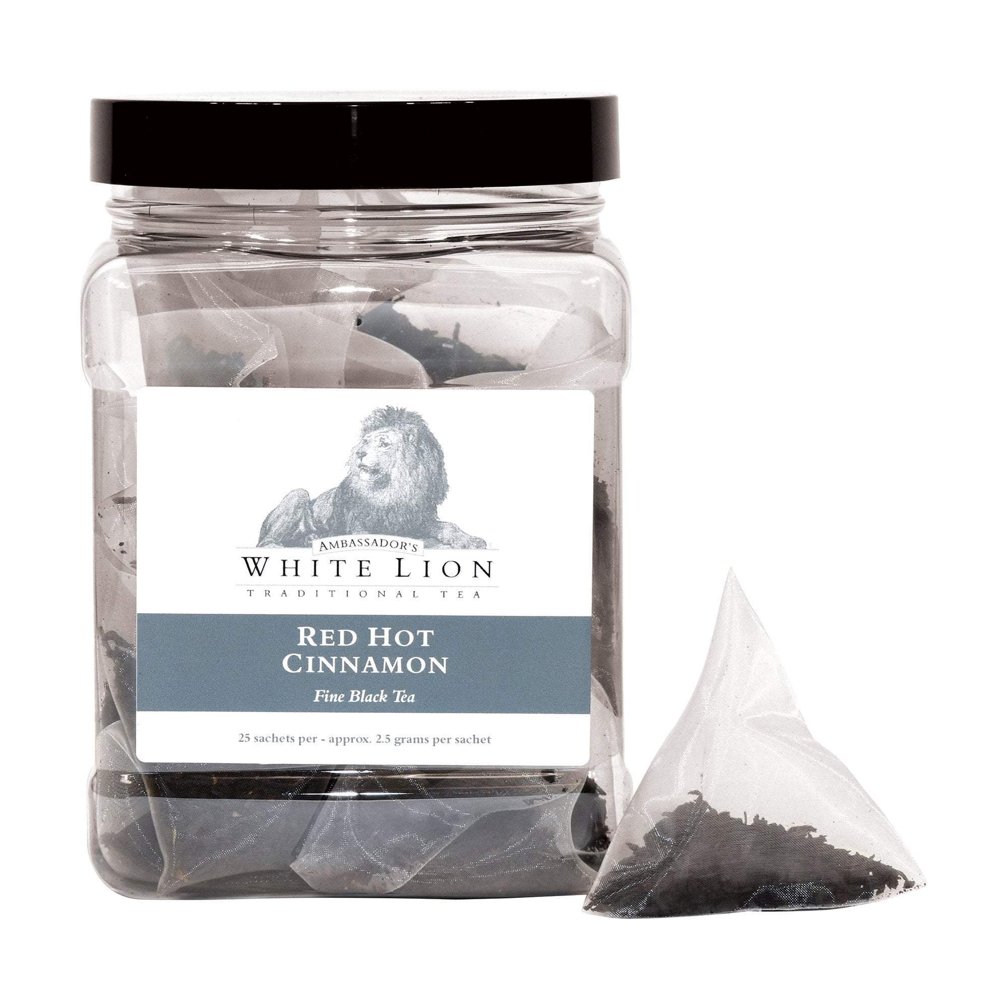 White Lion's Fiery Red Hot Cinnamon Sweet Orange Peel Tea