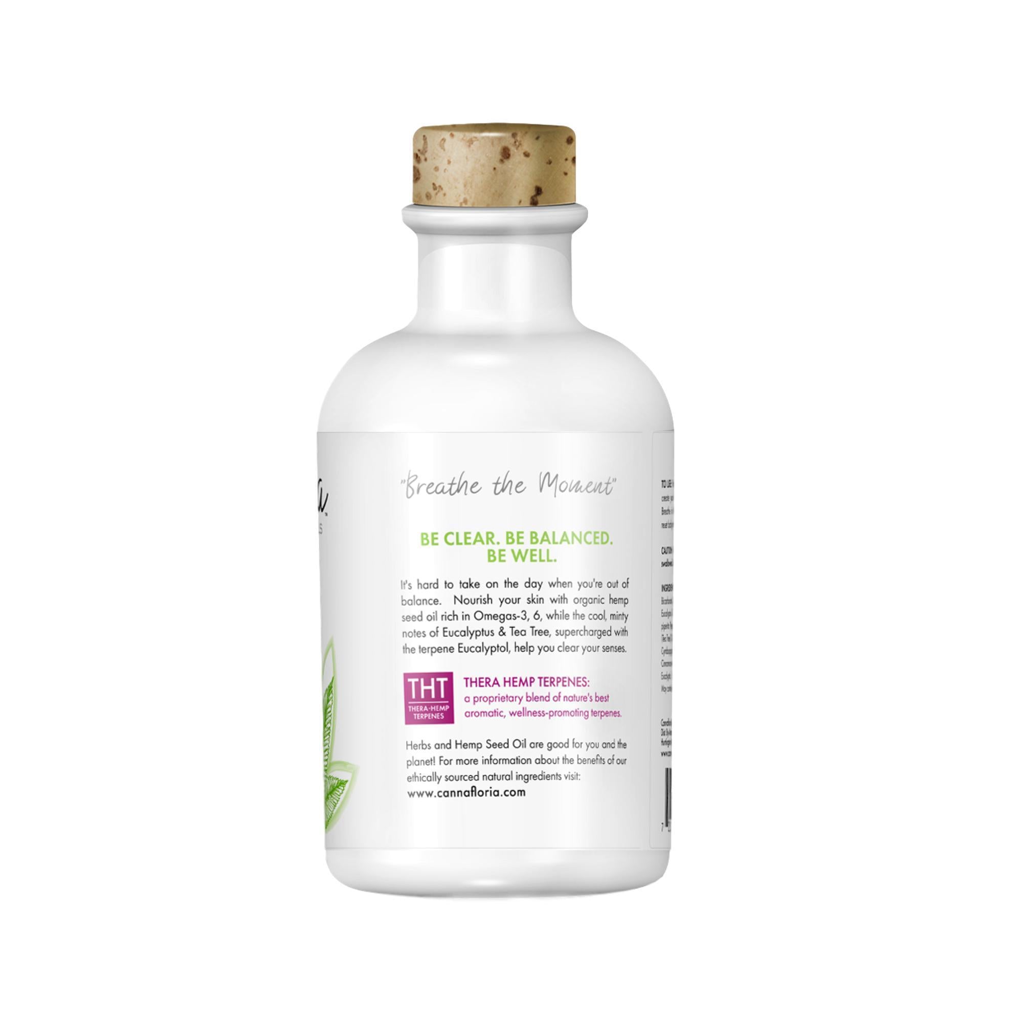 Cannafloria Relaxing Hemp - Infused Bath Fizzing Mists for a Spa - like Home Experience