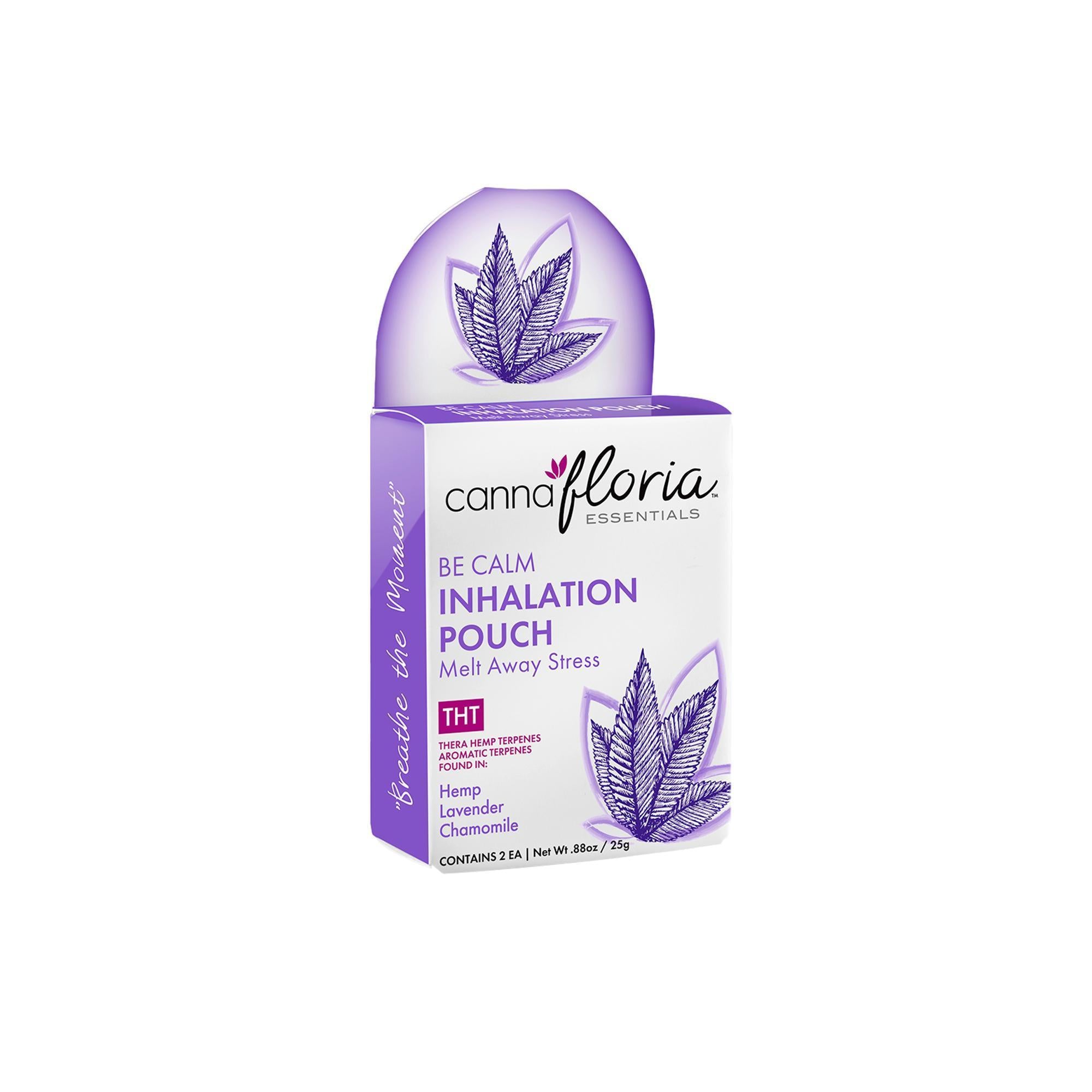 Two - Pack of Cannafloria Aromatherapy Inhalation Pouches