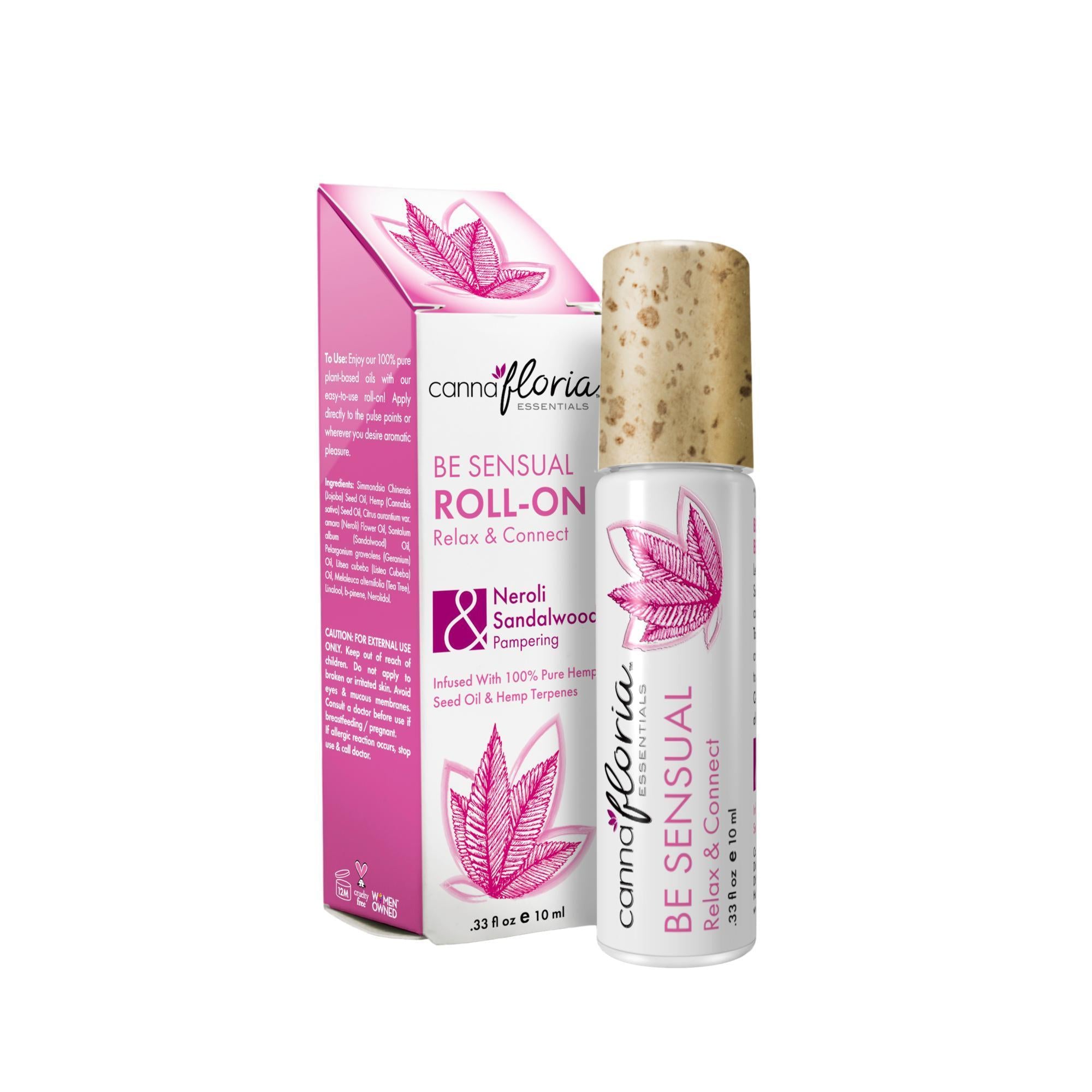 Cannafloria Aromatherapy Roll - On with 7 Enchanting Scents