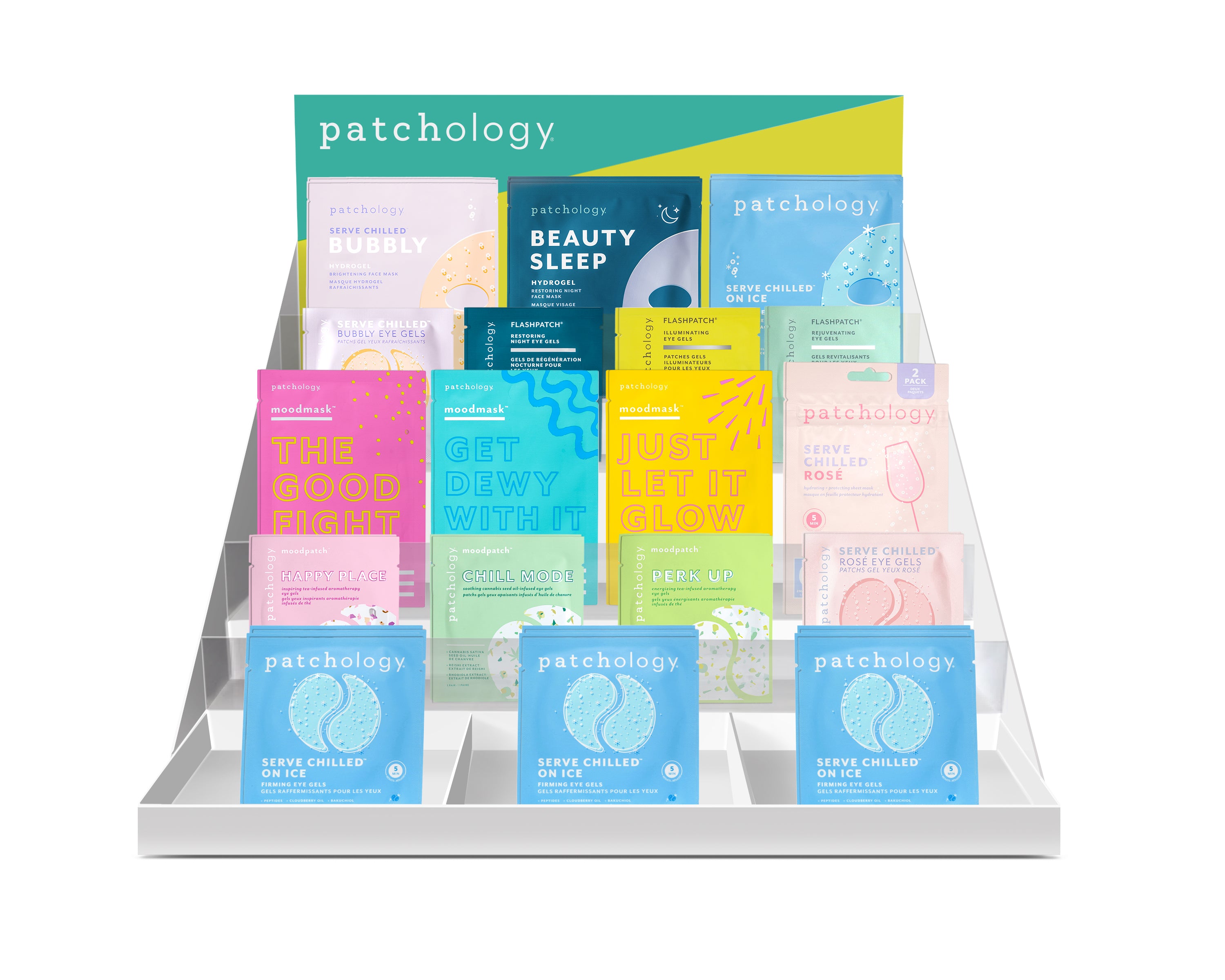 Patchology All - Time Patching Countertop POS Display for Impulse Buys