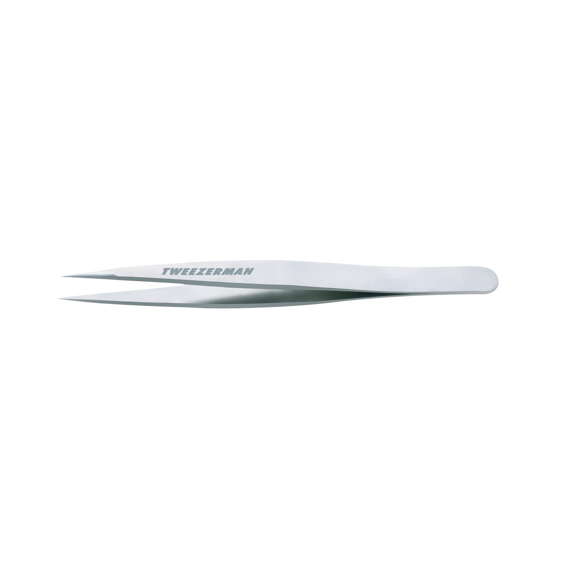 Tweezerman Ultra - Sharp Stainless Steel Point Tweezer for Precise Hair Removal