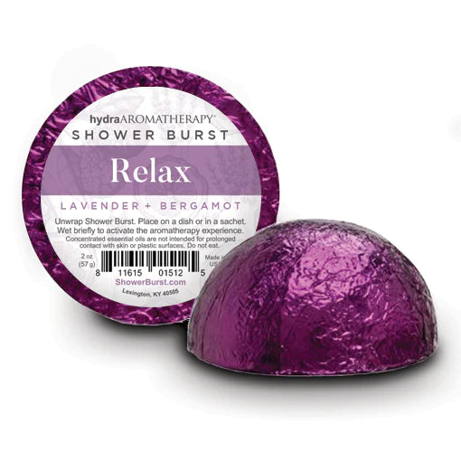 Relaxing Hydra Aromatherapy Shower Burst Duo Set