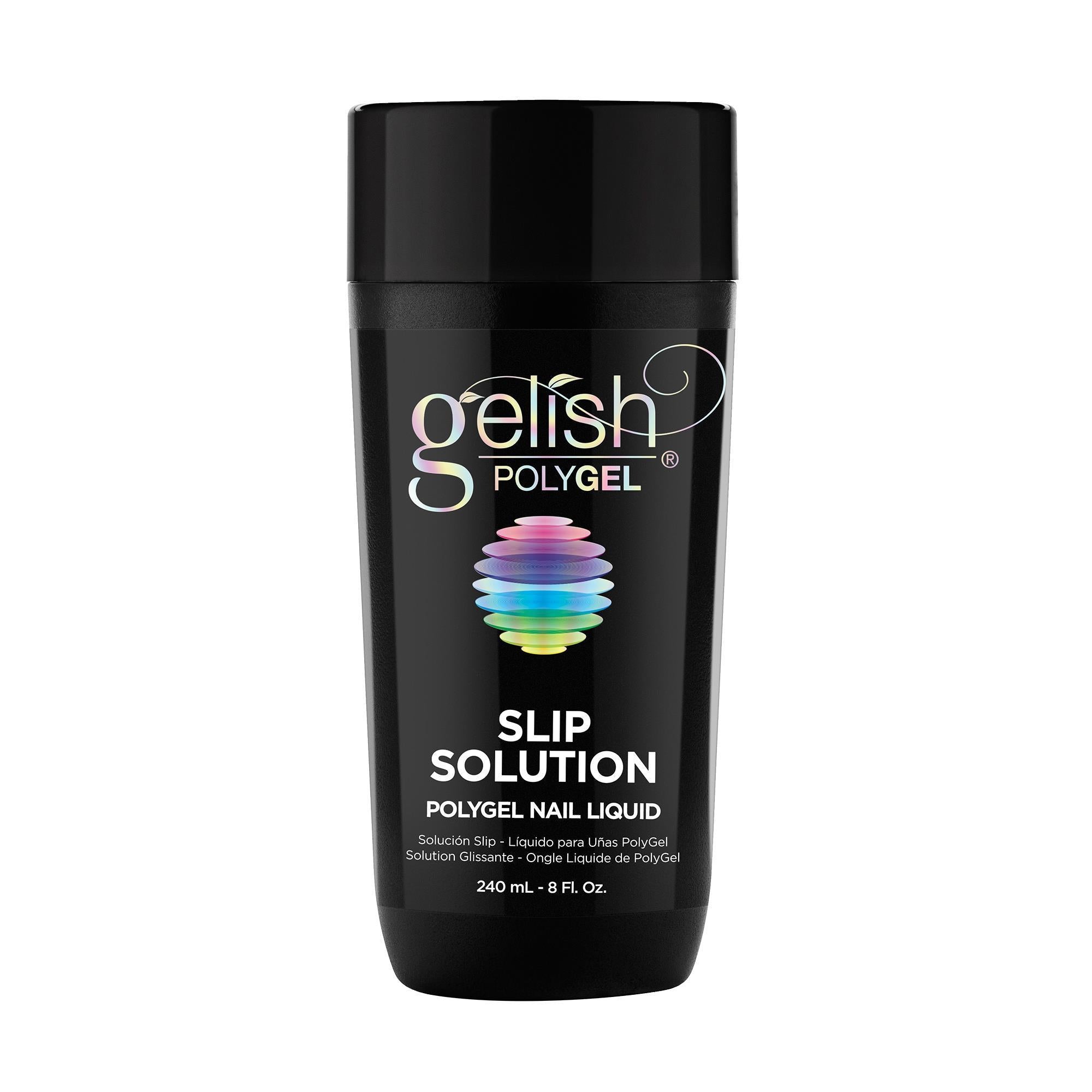 Gelish 8 Fl. Oz. Professional Nail Enhancement PolyGel Slip Solution Liquid
