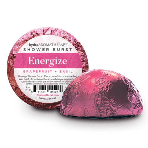 Energizing Hydra Aromatherapy Shower Burst Tablet Duo for At - Home Spa Experience
