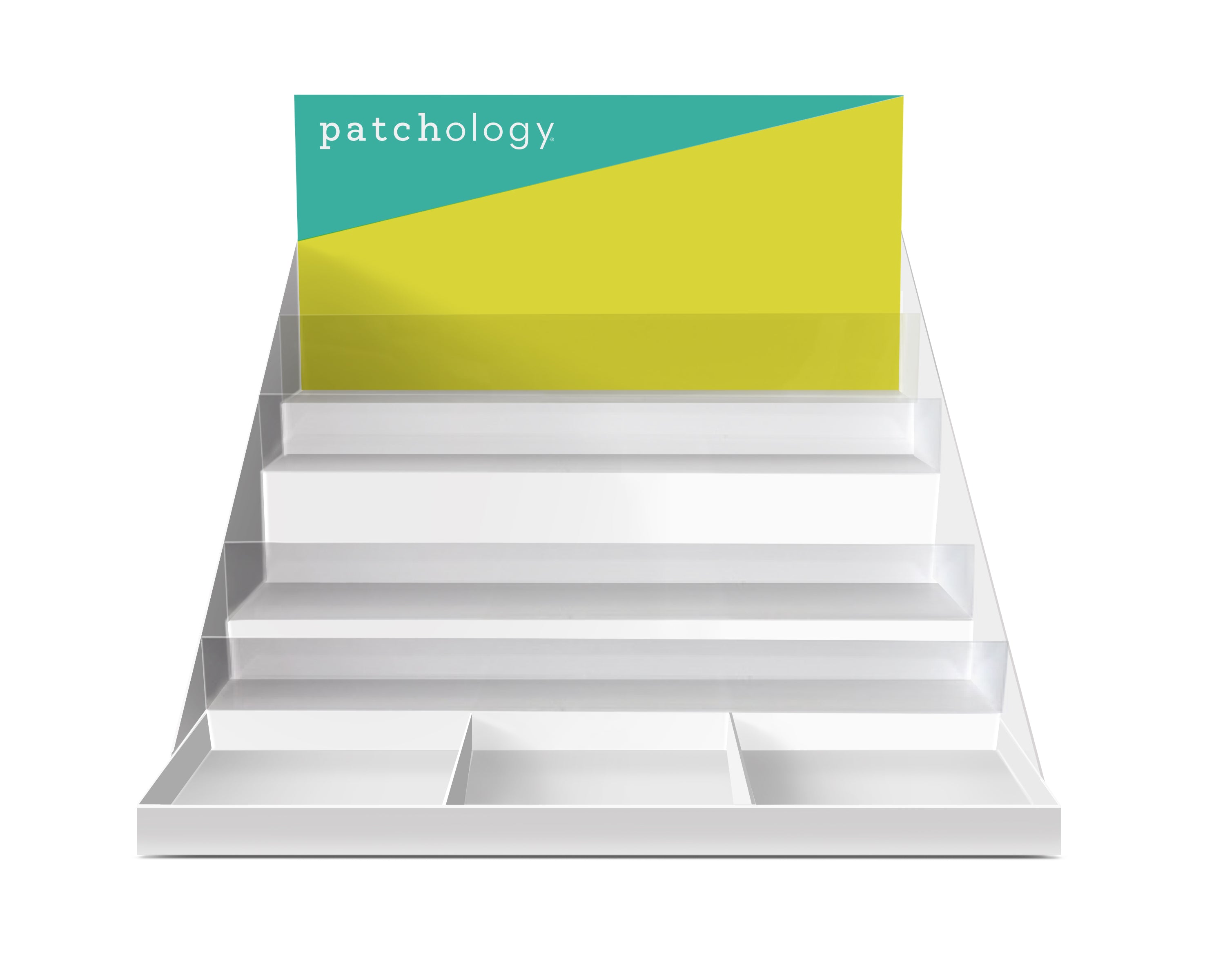 Patchology All - Time Patching Countertop POS Display for Impulse Buys