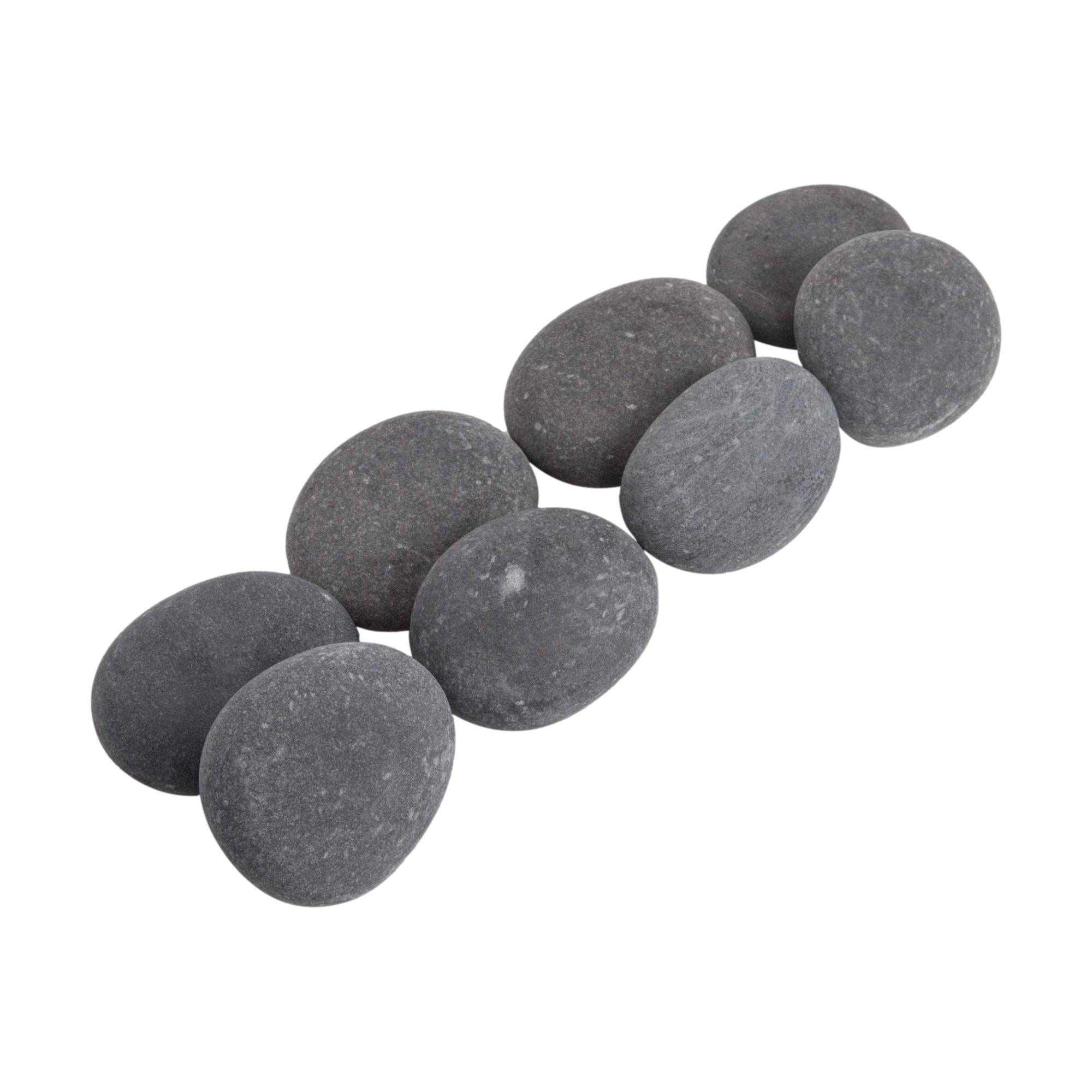 Therapeutic Tools Medium-sized Basalt Stone Set for Massage Therapy