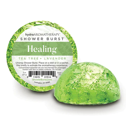 Healing Hydra Aromatherapy Shower Burst Tablet Duo