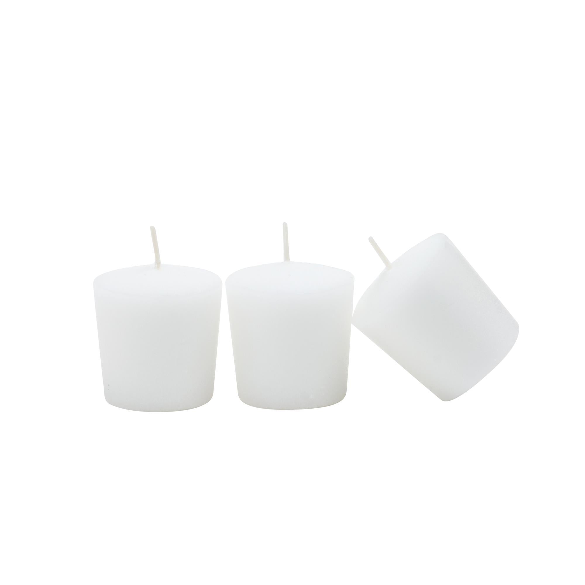 36-Piece Unscented Taper Votive Candles for Clean Burning