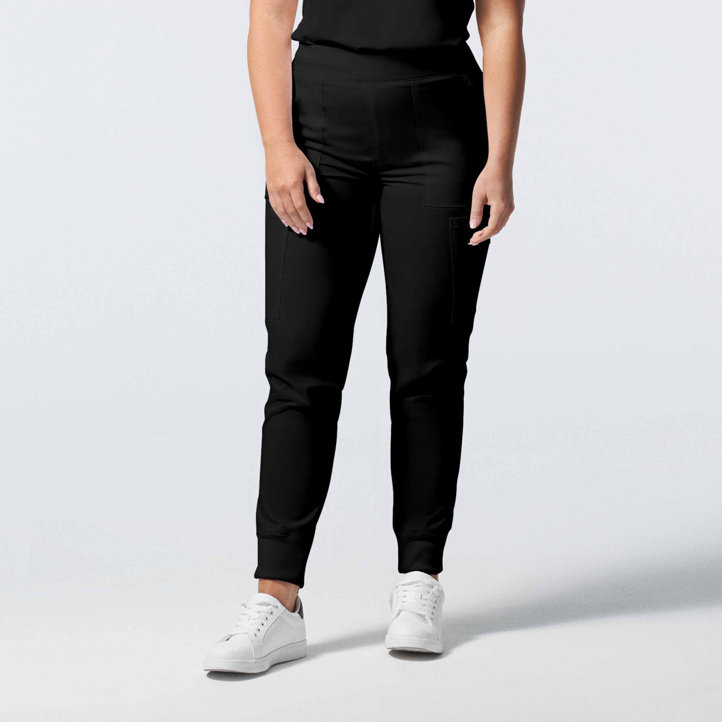 Landau ProFlex Petite Women's Jogger-style Medical Scrub Pants