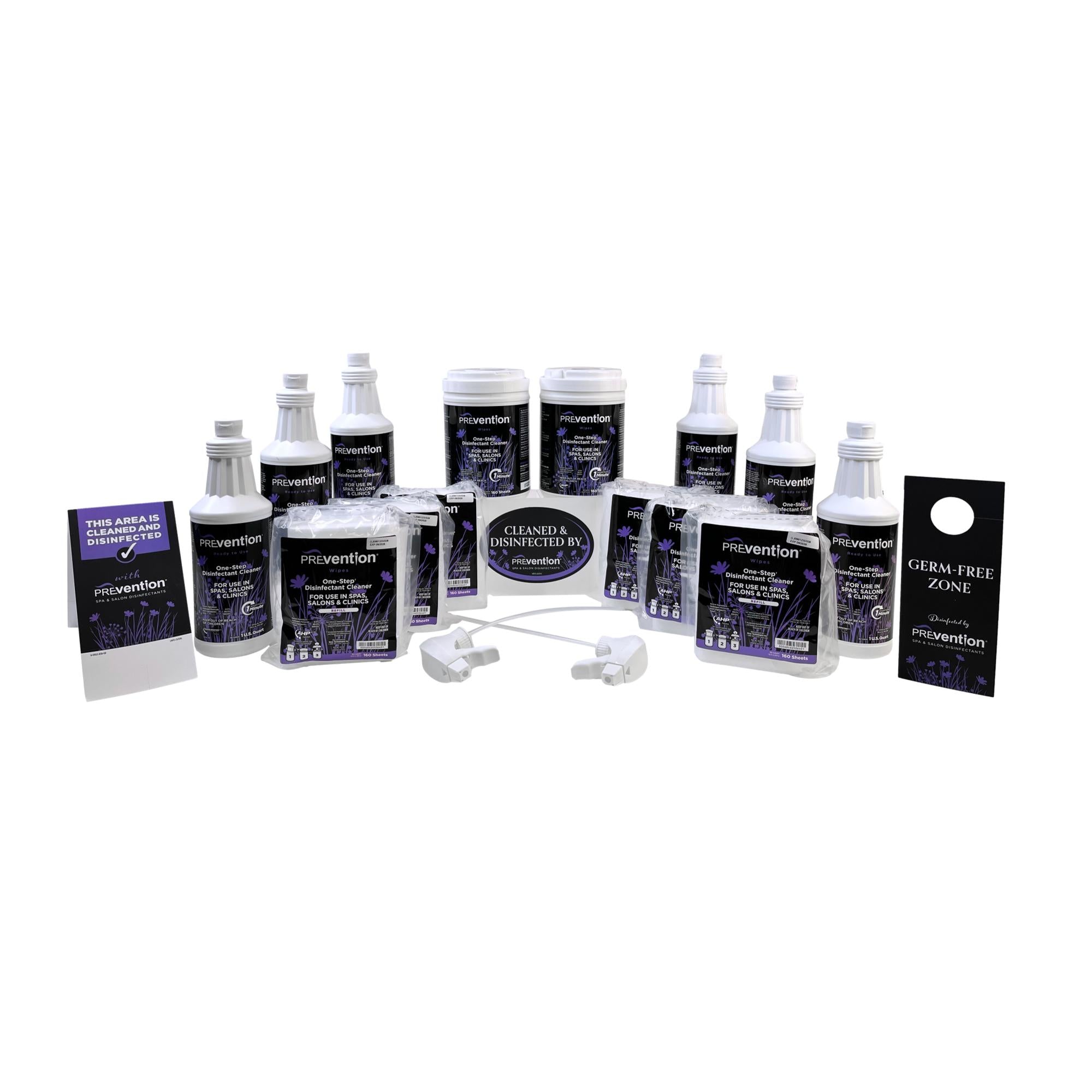 Salon and Spa Prevention Starter Kit for Hygiene and Safety