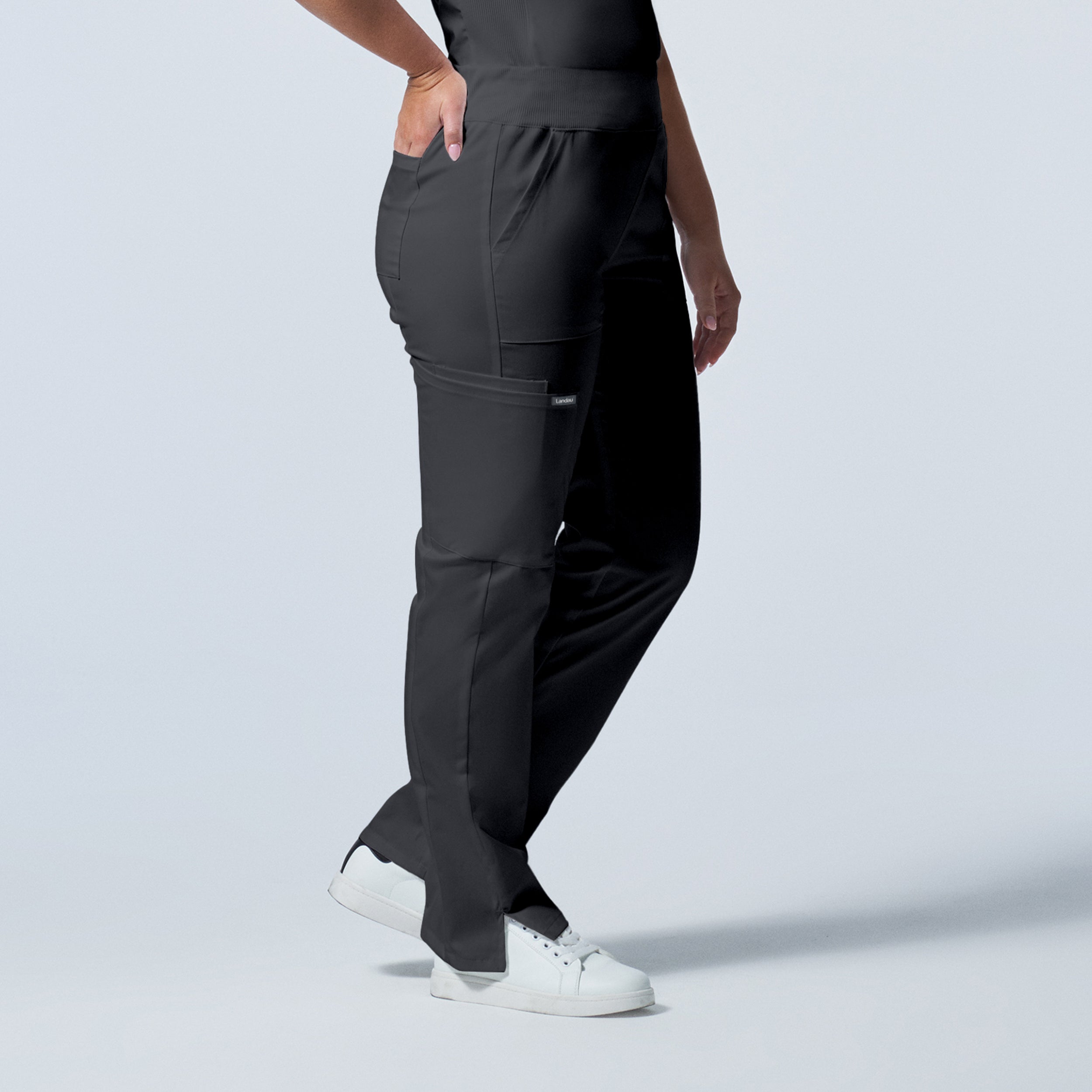 Landau ProFlex Women's Professional Cargo Scrub Trousers for Medical Work