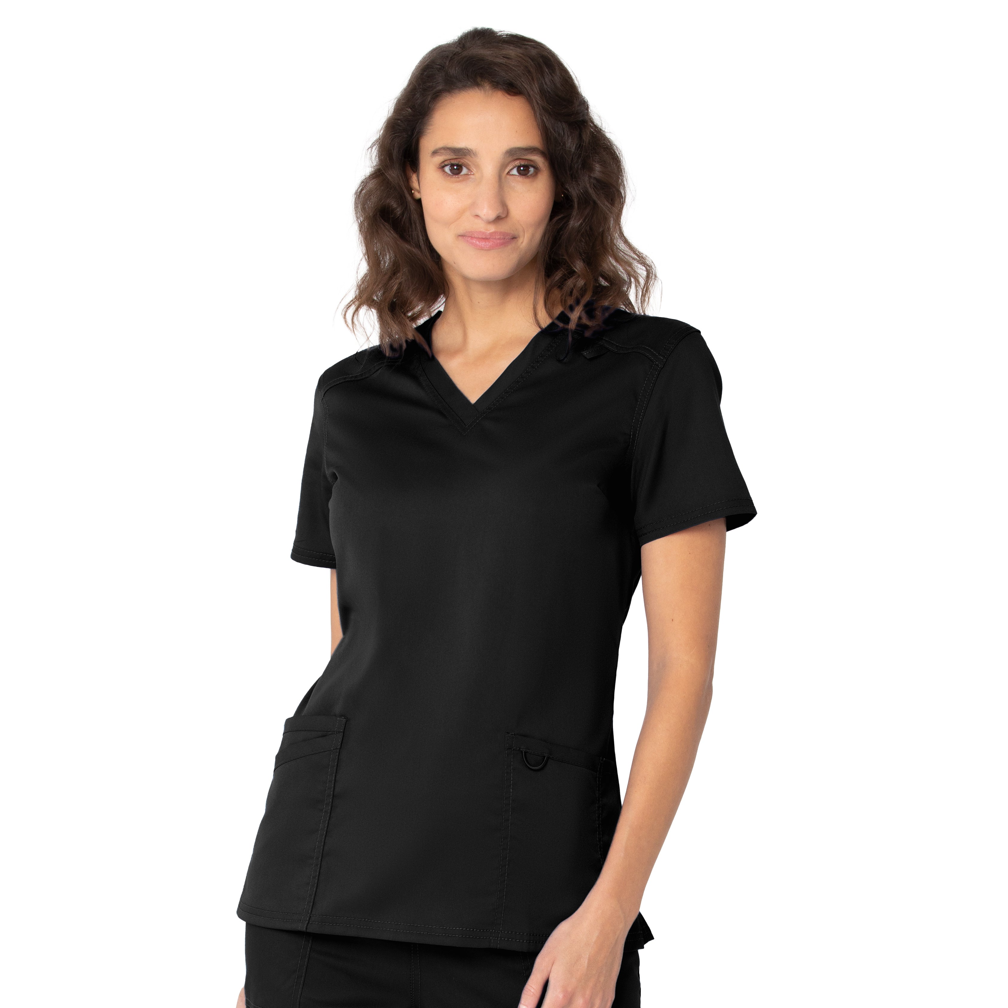 Landau ProFlex Women's Stylish V-Neck Tunic Top, Sizes XXL - 5XL