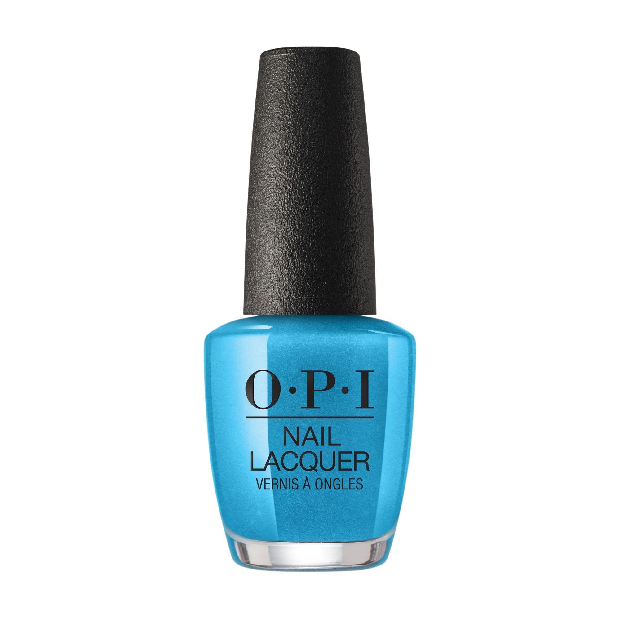 OPI Stunning Deep Turquoise Teal the Cows Come Home Nail Lacquer