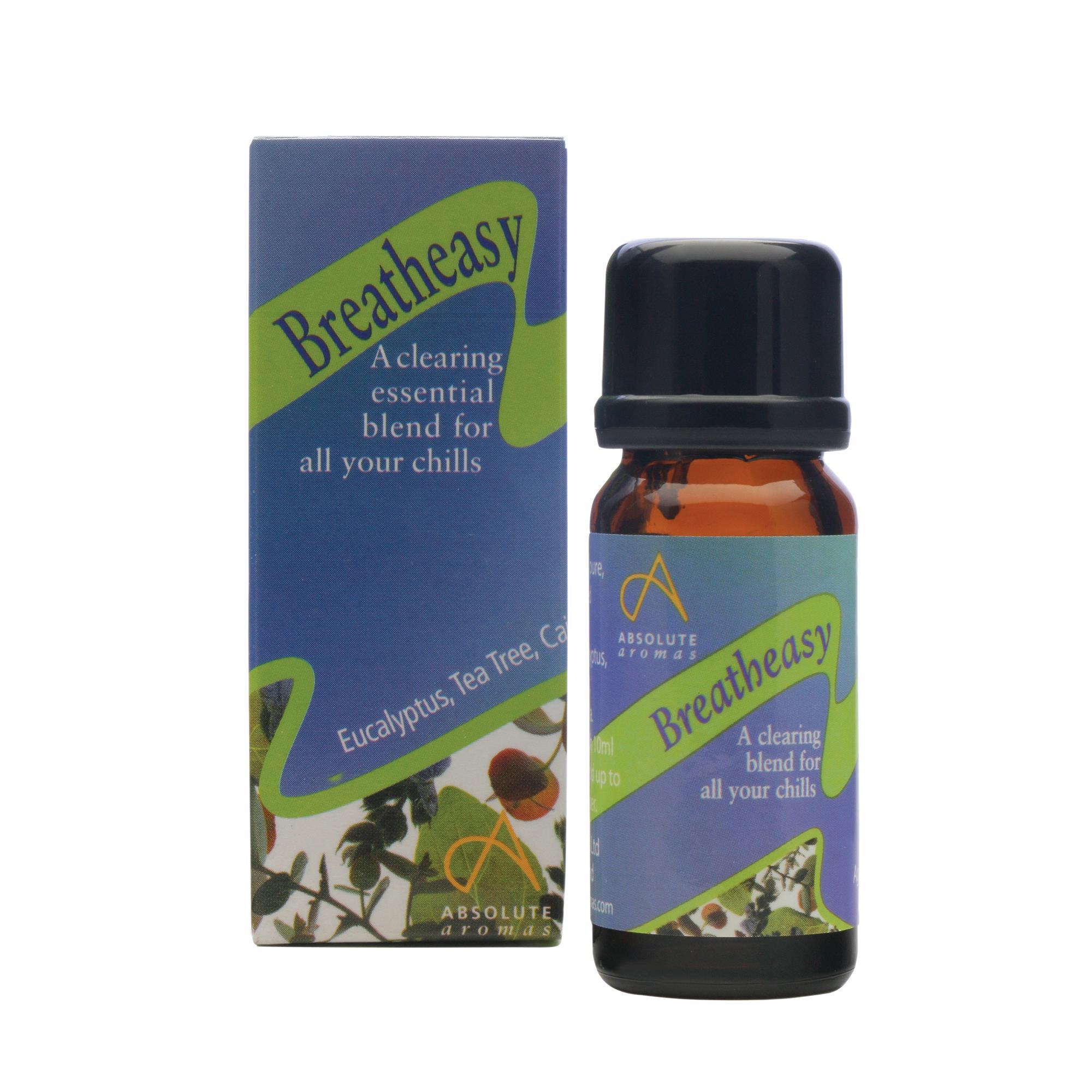Absolute Aromas 10ml Breatheasy Cleansing Aromatherapy Blend