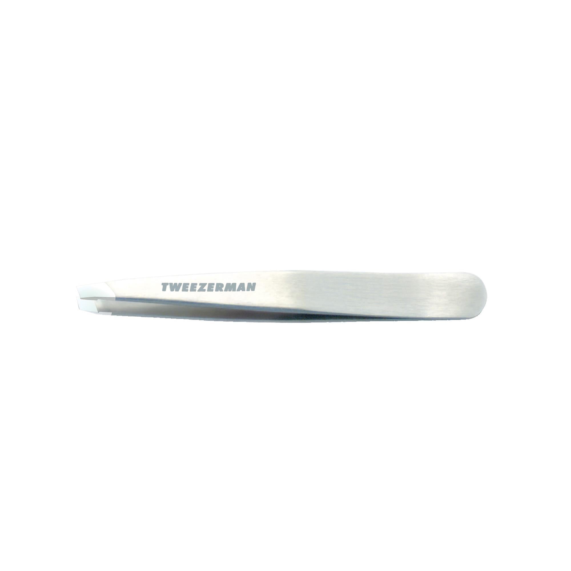 Tweezerman High - Quality Stainless Steel Slanted Tweezer for Precise Hair Removal