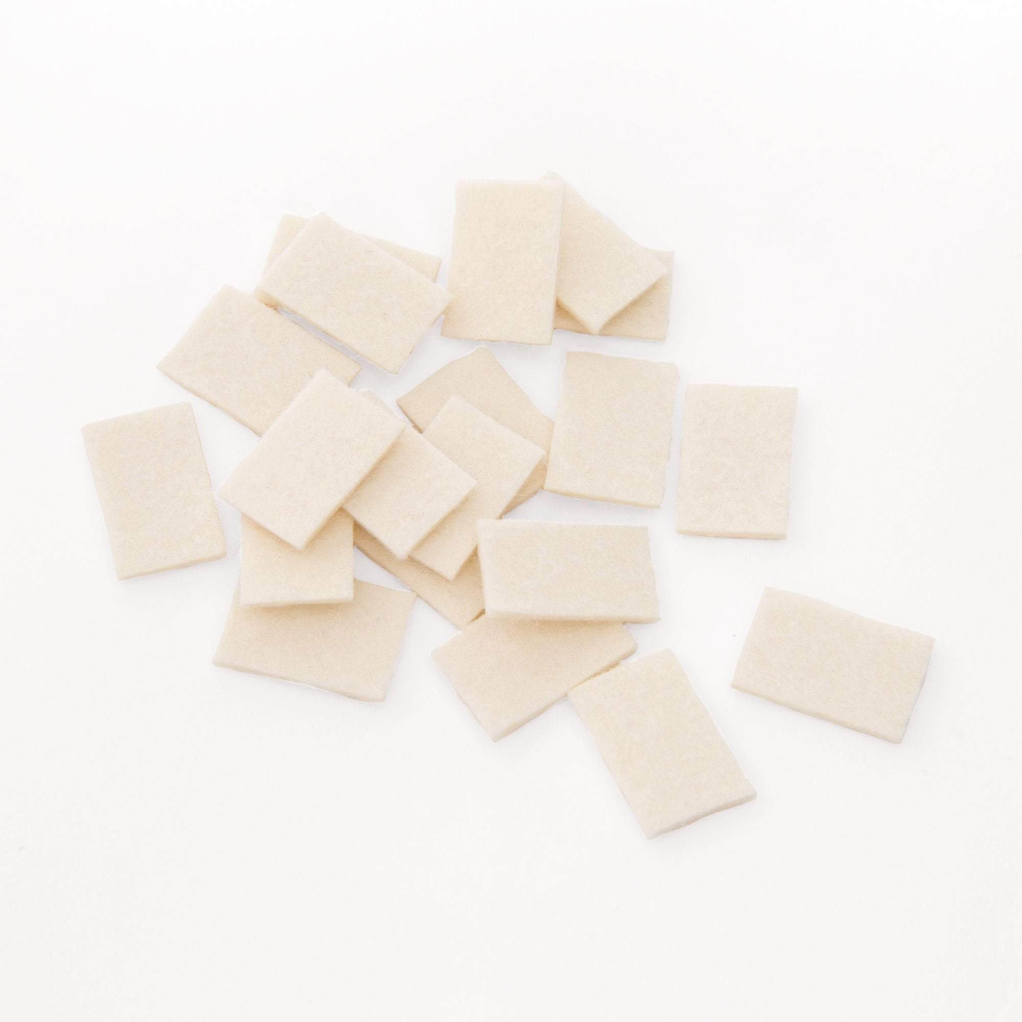 AromaSport Reusable White Wool Replacement Pads for Aromatherapy Bracelet
