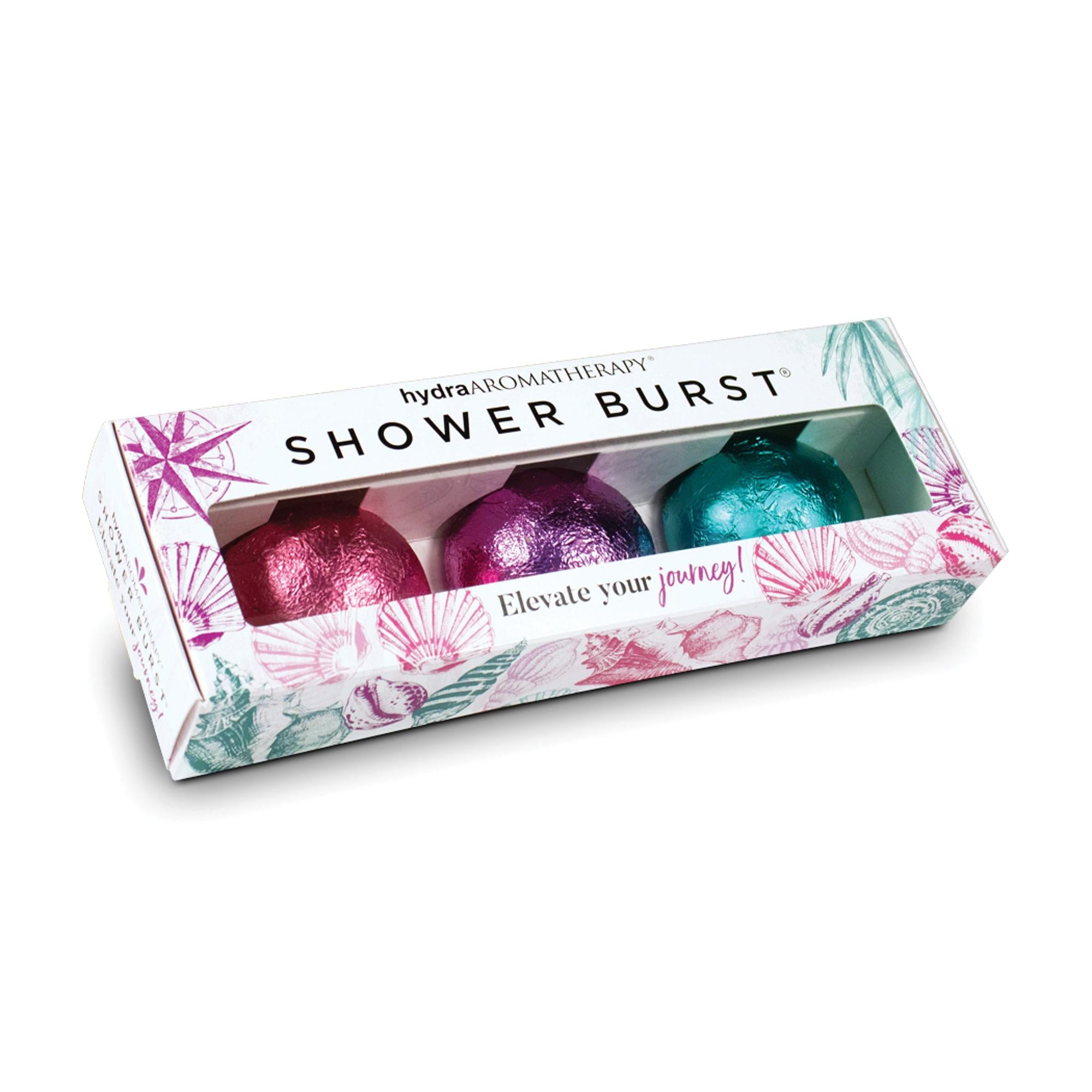hydra Aromatherapy Shower Burst Trio - Journey for a Luxurious Spa Experience