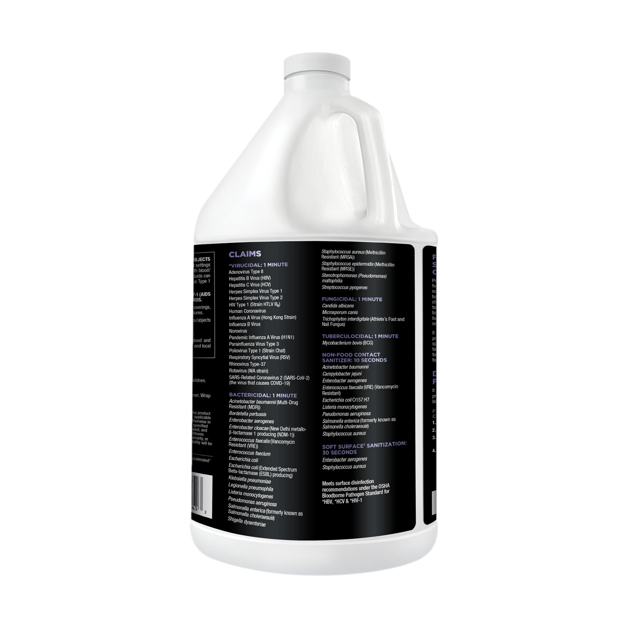 Prevention Instant-Use One-Step Hospital-Grade Disinfectant Cleaner