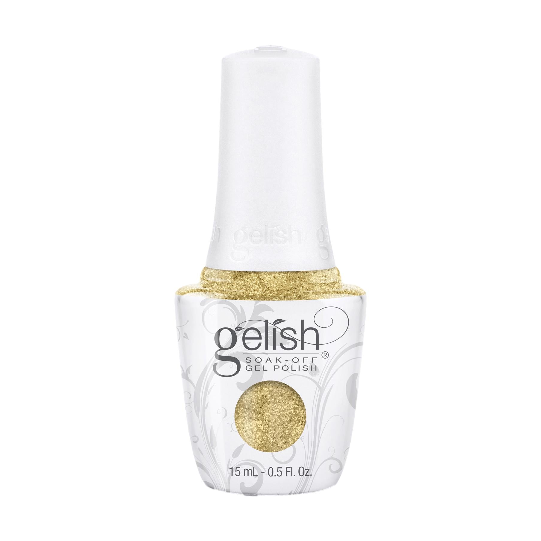 Gelish Brand Soak-Off Gel Nail Polish in Bronzed Color, 0.5 Fluid Ounce