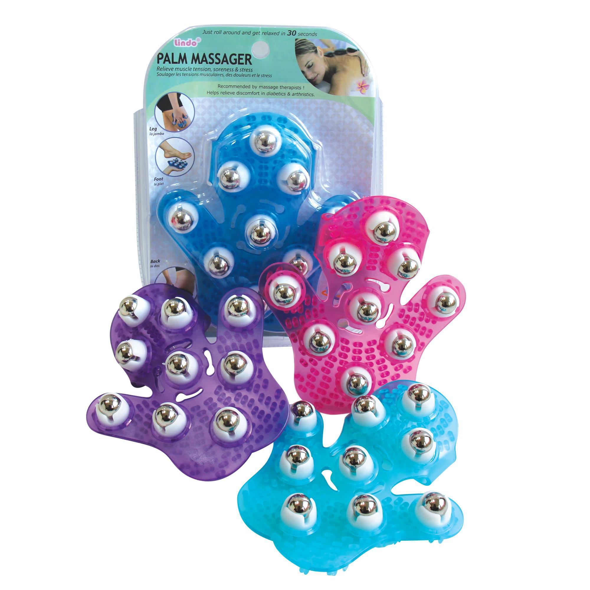 Portable Assorted Palm Massager for Muscle Relaxation