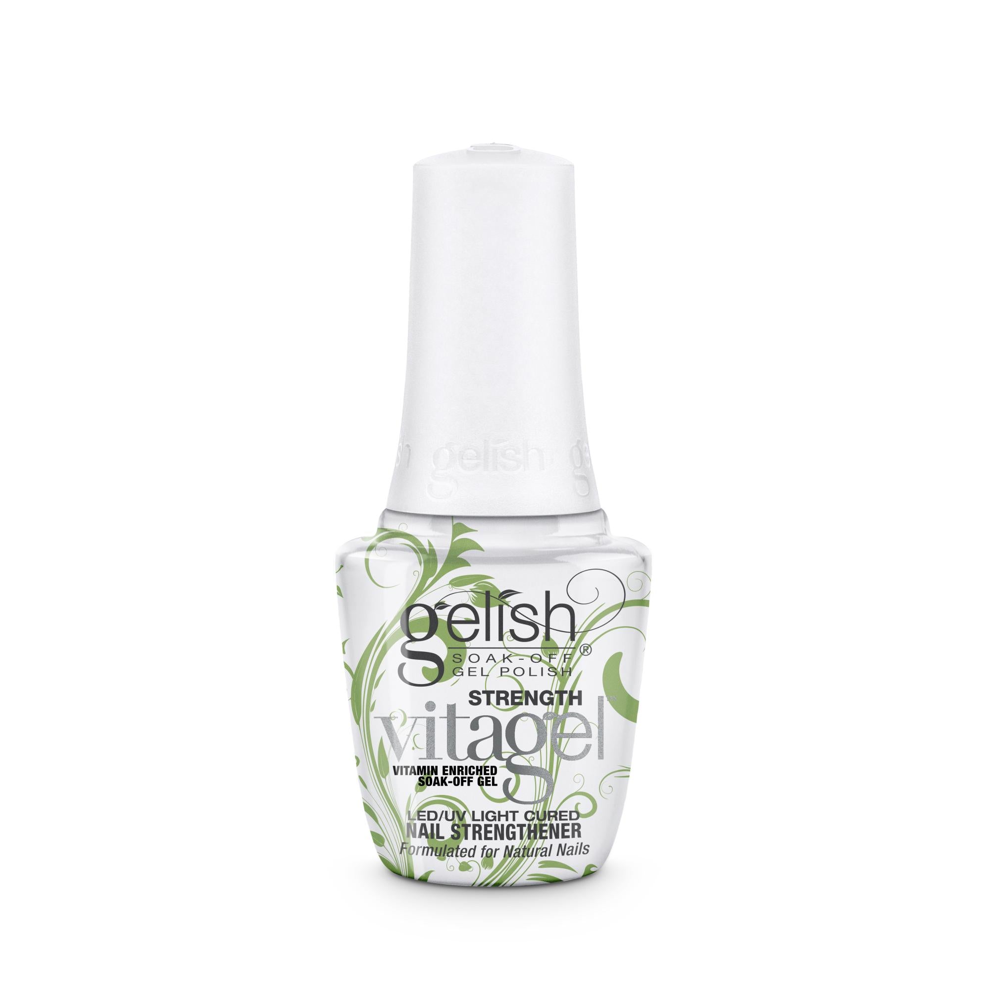 Gelish Vitagel Nail Strengthening Gel, 0.5 Fluid Ounce for Reinforcing and Protecting Natural Nails