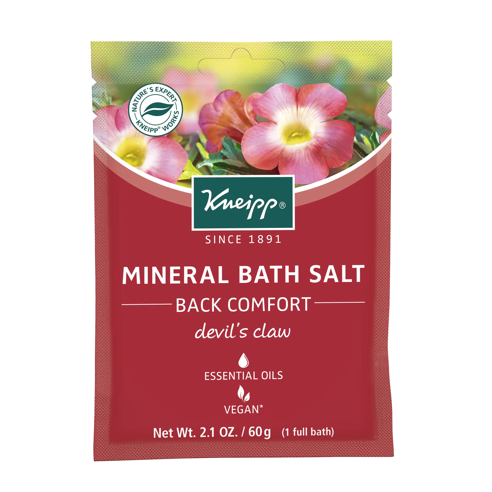 Kneipp Devil's Claw Mineral Bath Salt for Back and Neck Relief