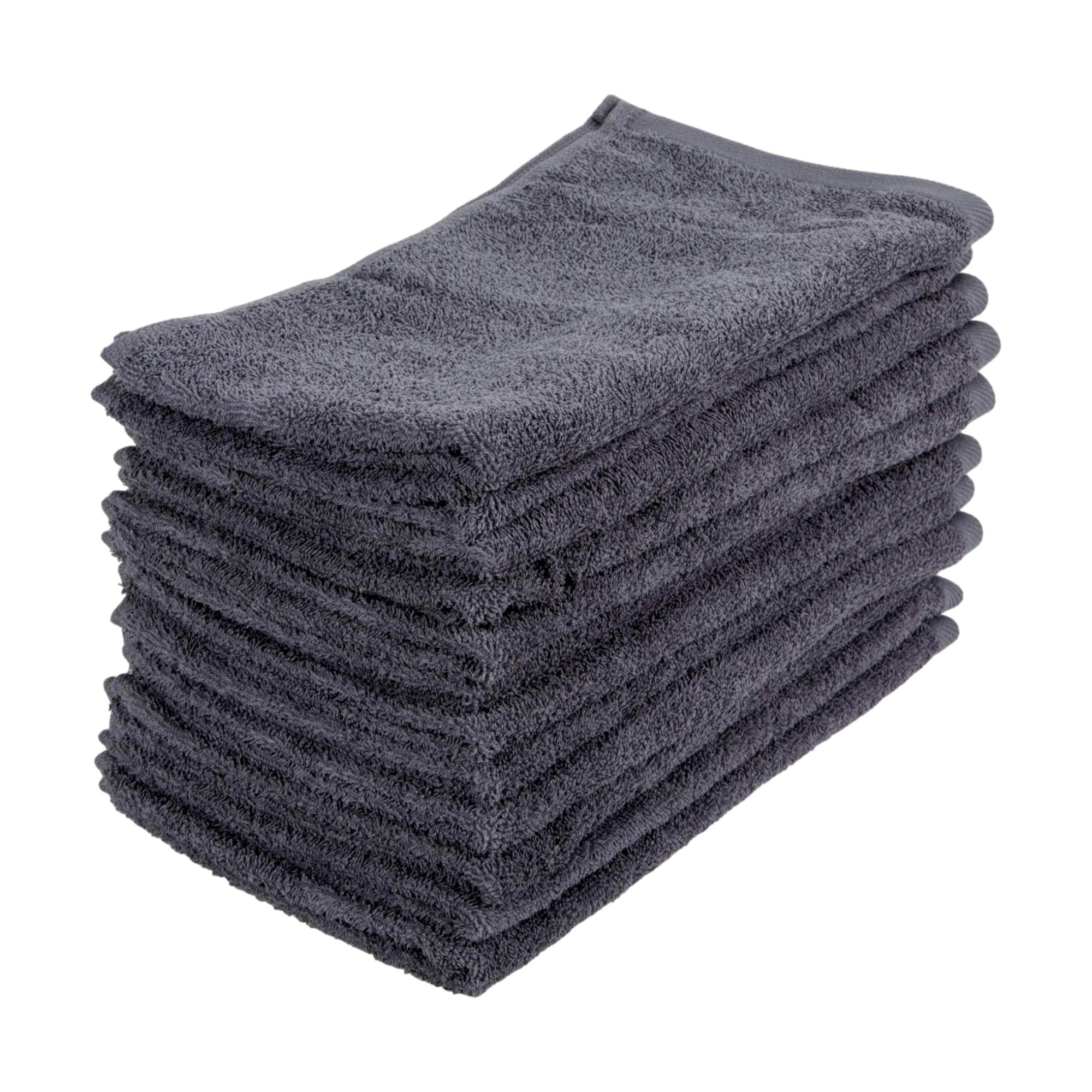 Sposh Luxury Terry Hand Towels, 16 x 27, 400 GSM, Pack of 12