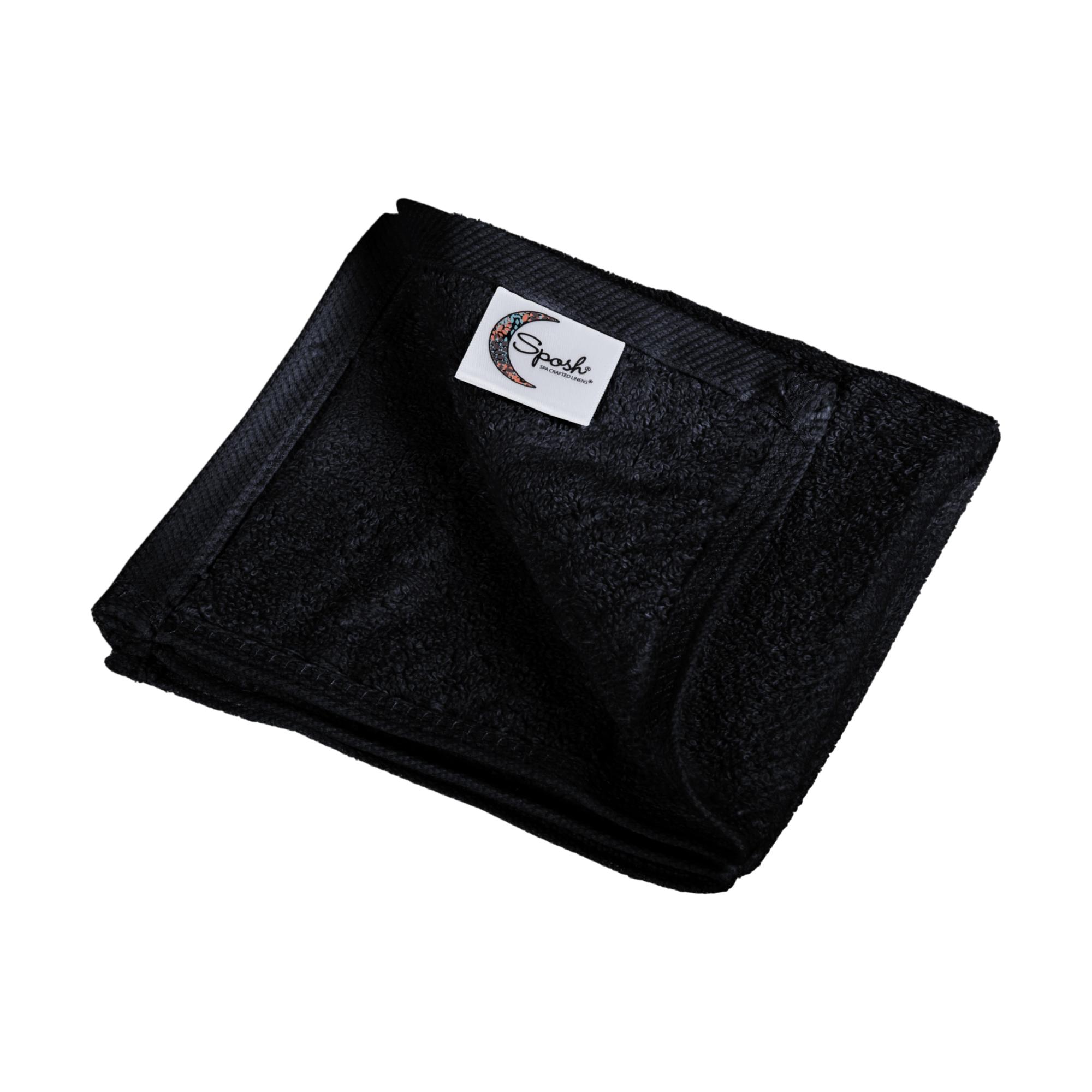 12-Pack Sposh Terry Washcloth, 13 x 13, 400 GSM for Treatment Room