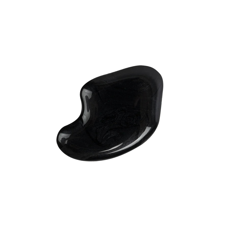 SpaRitual Nourishing Vegan Nail Polish in Tender Black Color, 0.5 Fluid Ounce