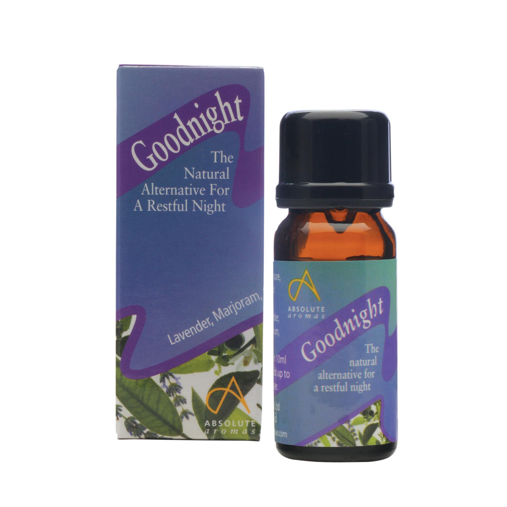 Absolute Aromas 10mL Goodnight Essential Oil Aromatherapy Blend for a Restful Sleep