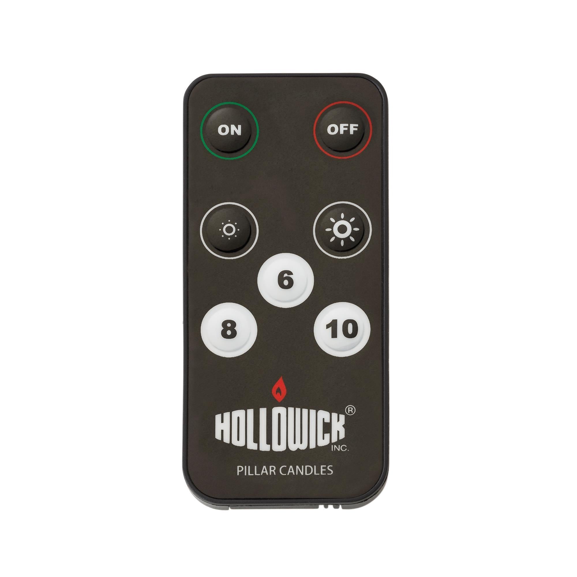 Hollowick True Range Wax Pillar Magnetic Remote Control - 1 Case for Easy Lighting Control