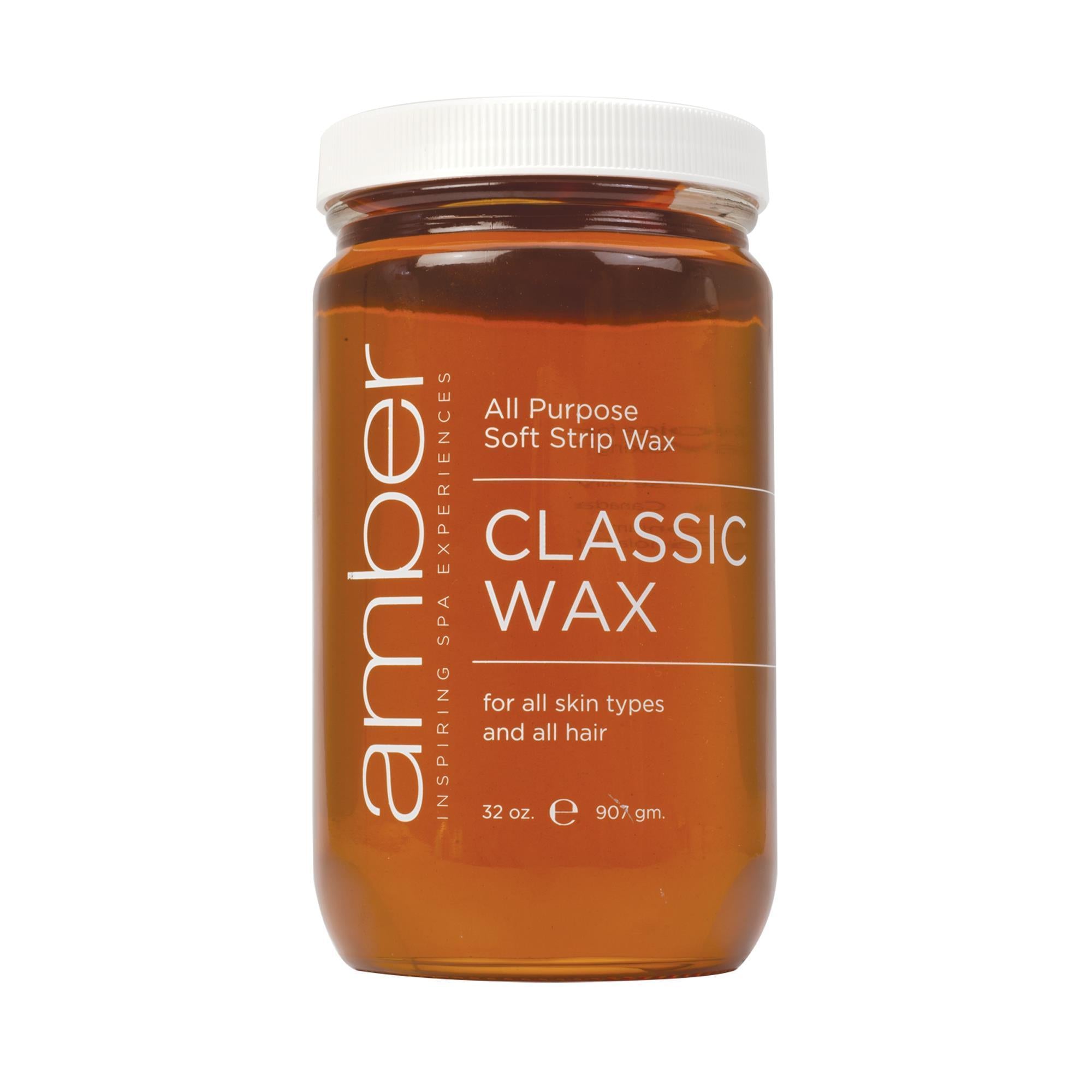 Classic Amber All - Purpose Depilatory Wax for Fast and Easy Hair Removal