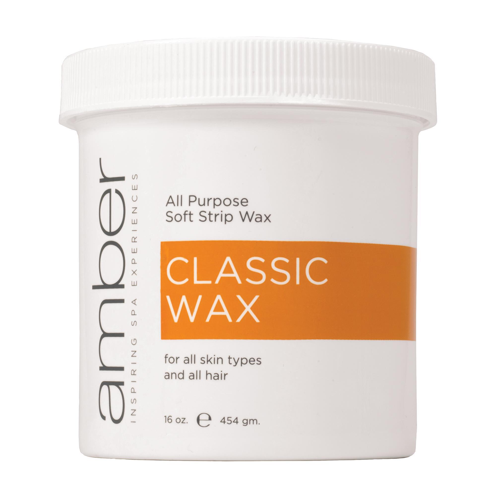 Classic Amber All - Purpose Depilatory Wax for Fast and Easy Hair Removal