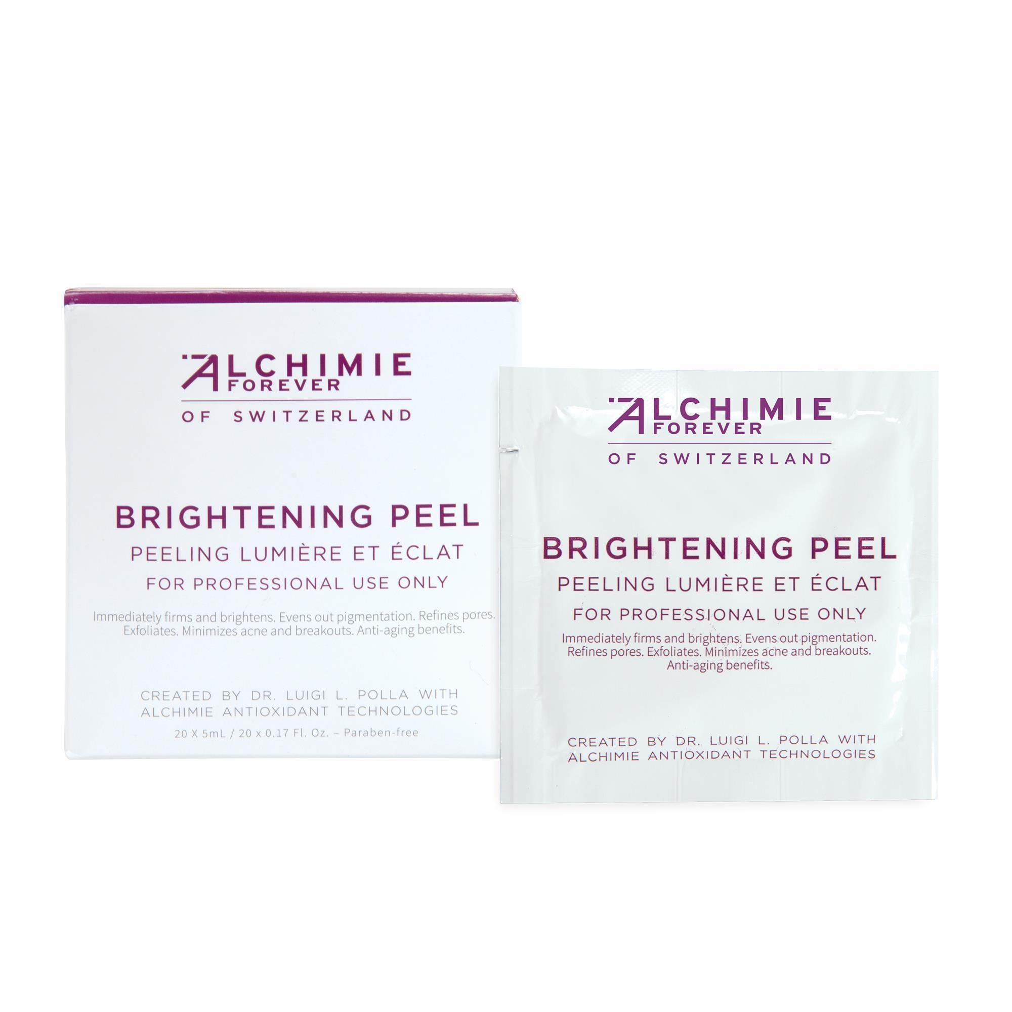 Alchimie Forever 0.17 oz, 20 ct Brightening Exfoliating Peel