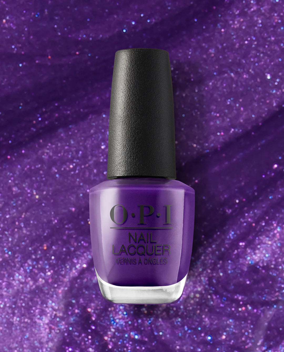 OPI 0.5 fl oz Nail Lacquer in Striking Purple - Purple with a Purpose