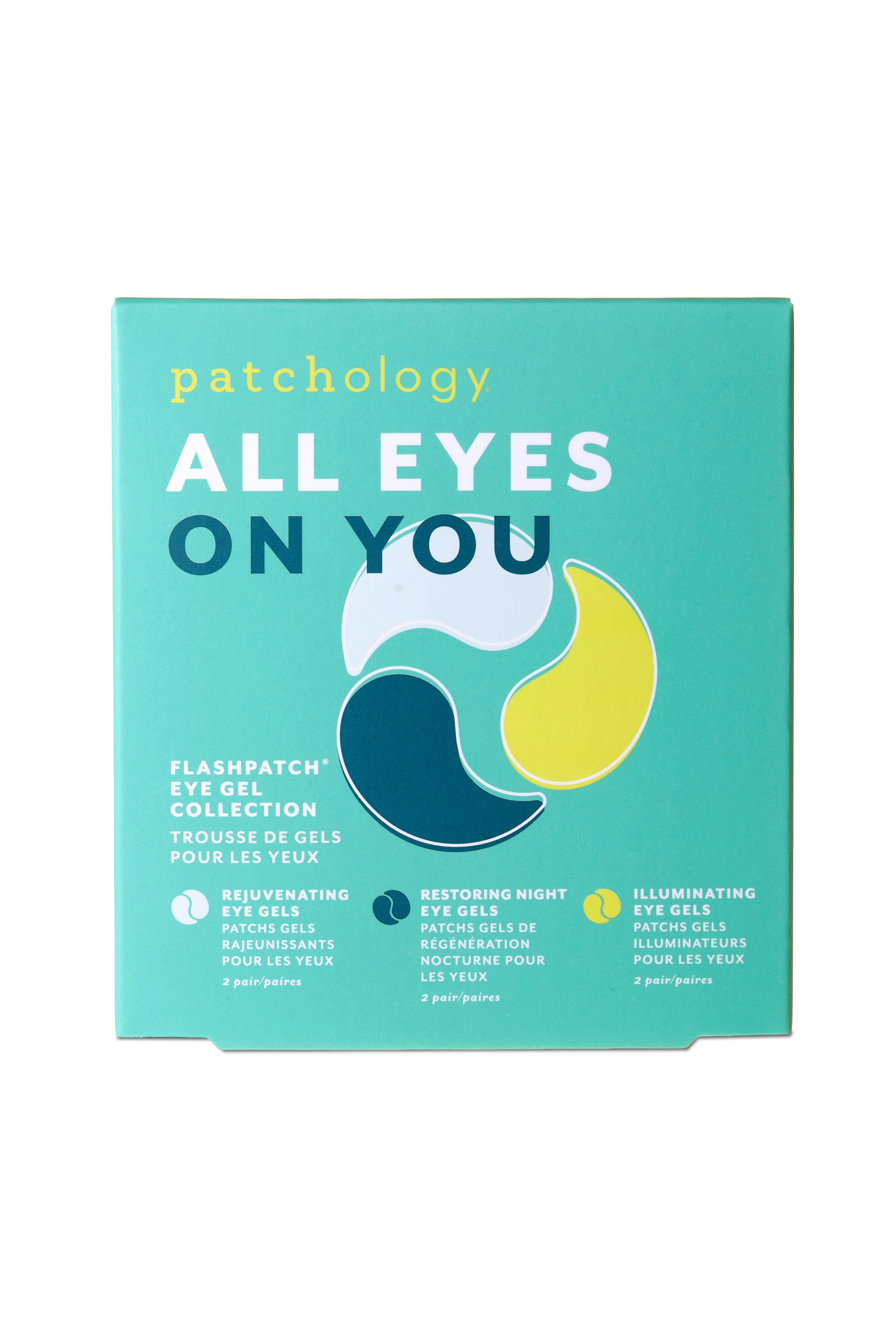 Patchology All-in-One Eye Perfecting Trio Set for Comprehensive Under - Eye Care