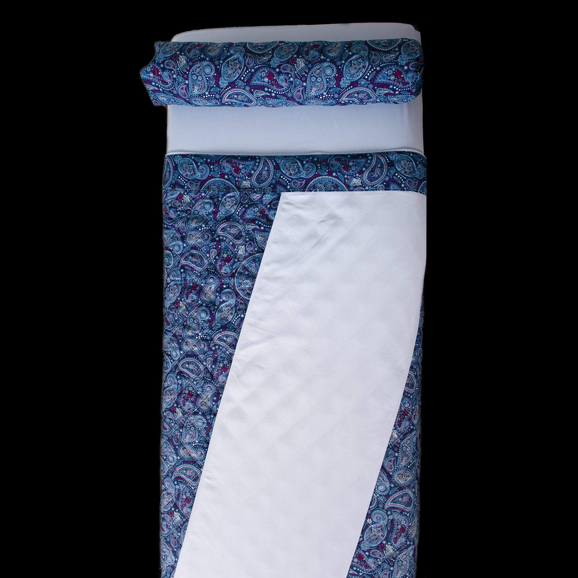 Elegant Paisley Sposh Massage Table Saddle from the Paisley Collection