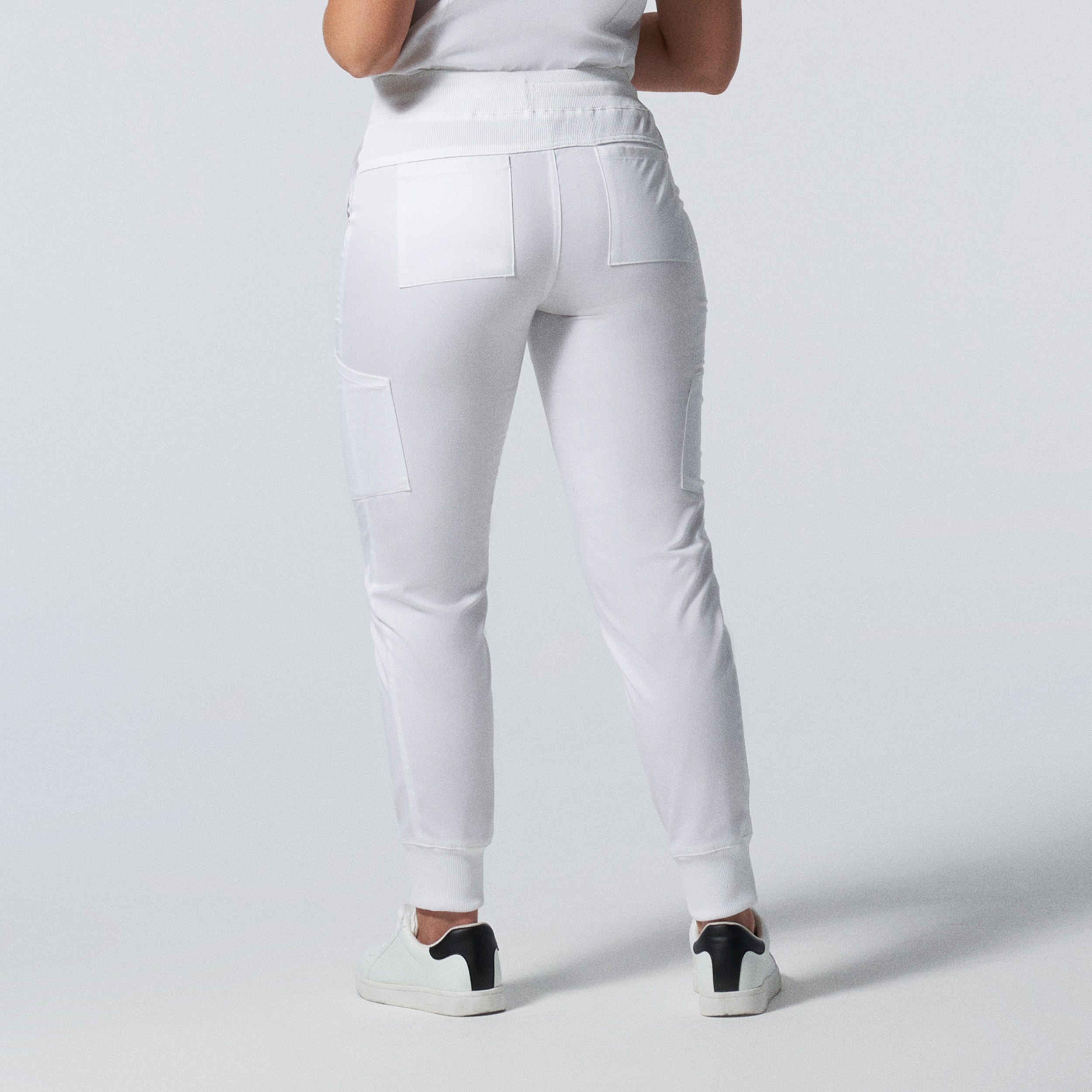 Landau ProFlex Petite Women's Jogger-style Medical Scrub Pants