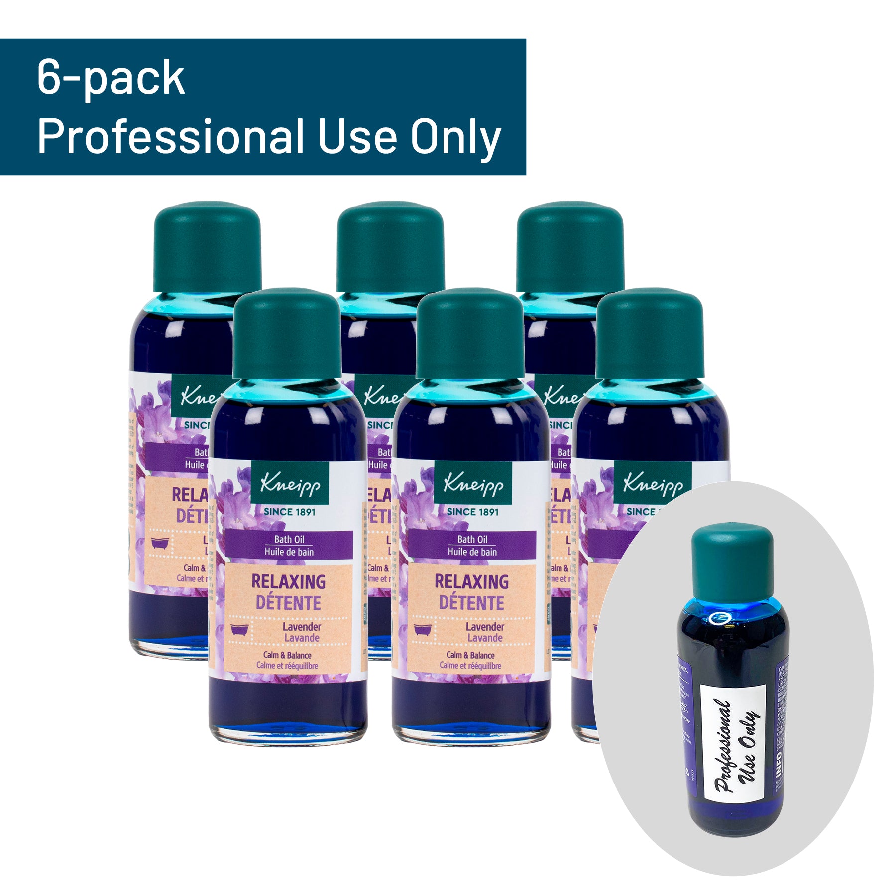 Kneipp Relaxing Lavender Scented Bath Oil for a Soothing Bath Experience