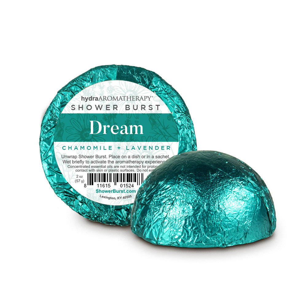 hydraAROMATHERAPY Dream Shower Burst Aromatherapy Products, Pack of 12