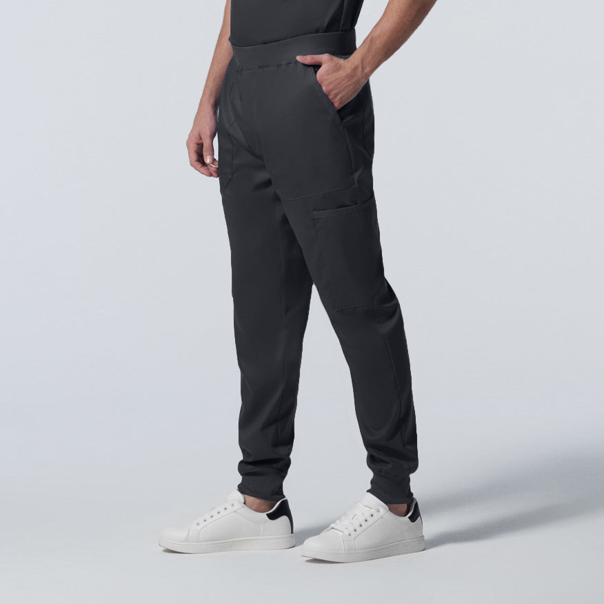 Landau ProFlex Short Men's Jogger-style Medical Scrub Pants