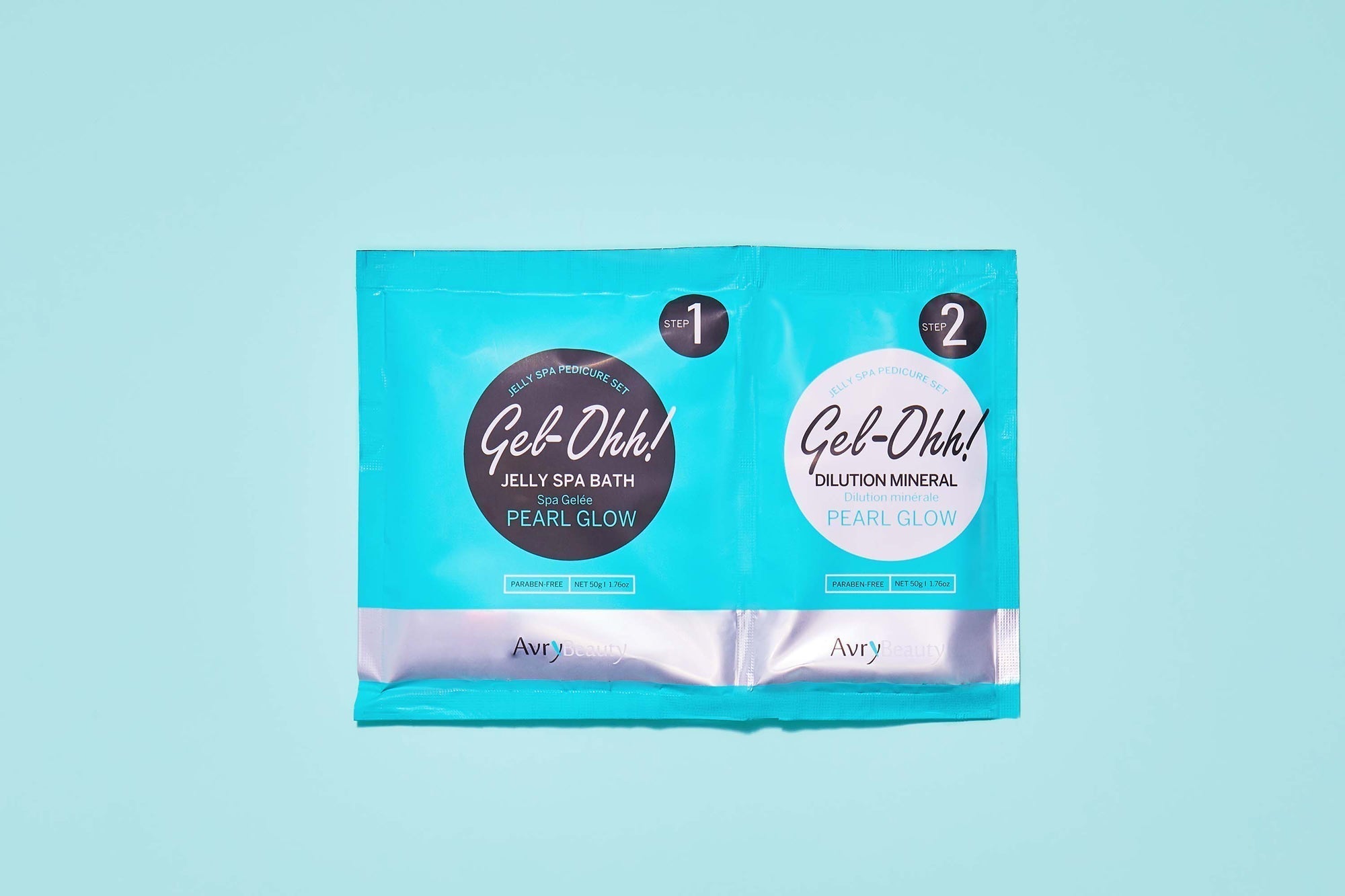 Avry Beauty Pearl Glow Gel-Ohh! Jelly Spa Pedi Bath for Relaxing Feet