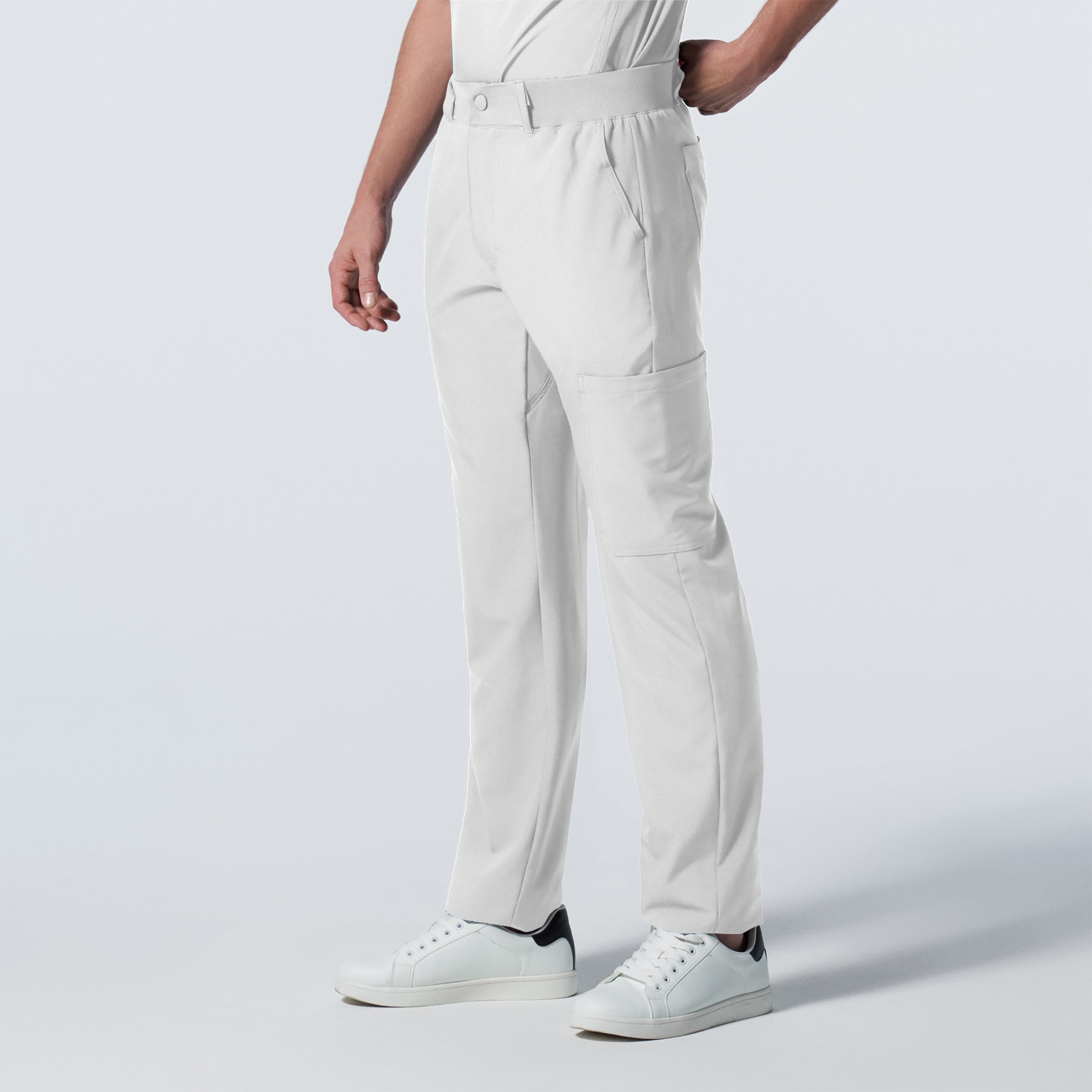 Short Men's Landau Forward Cargo Scrub Pants with Versatile Design